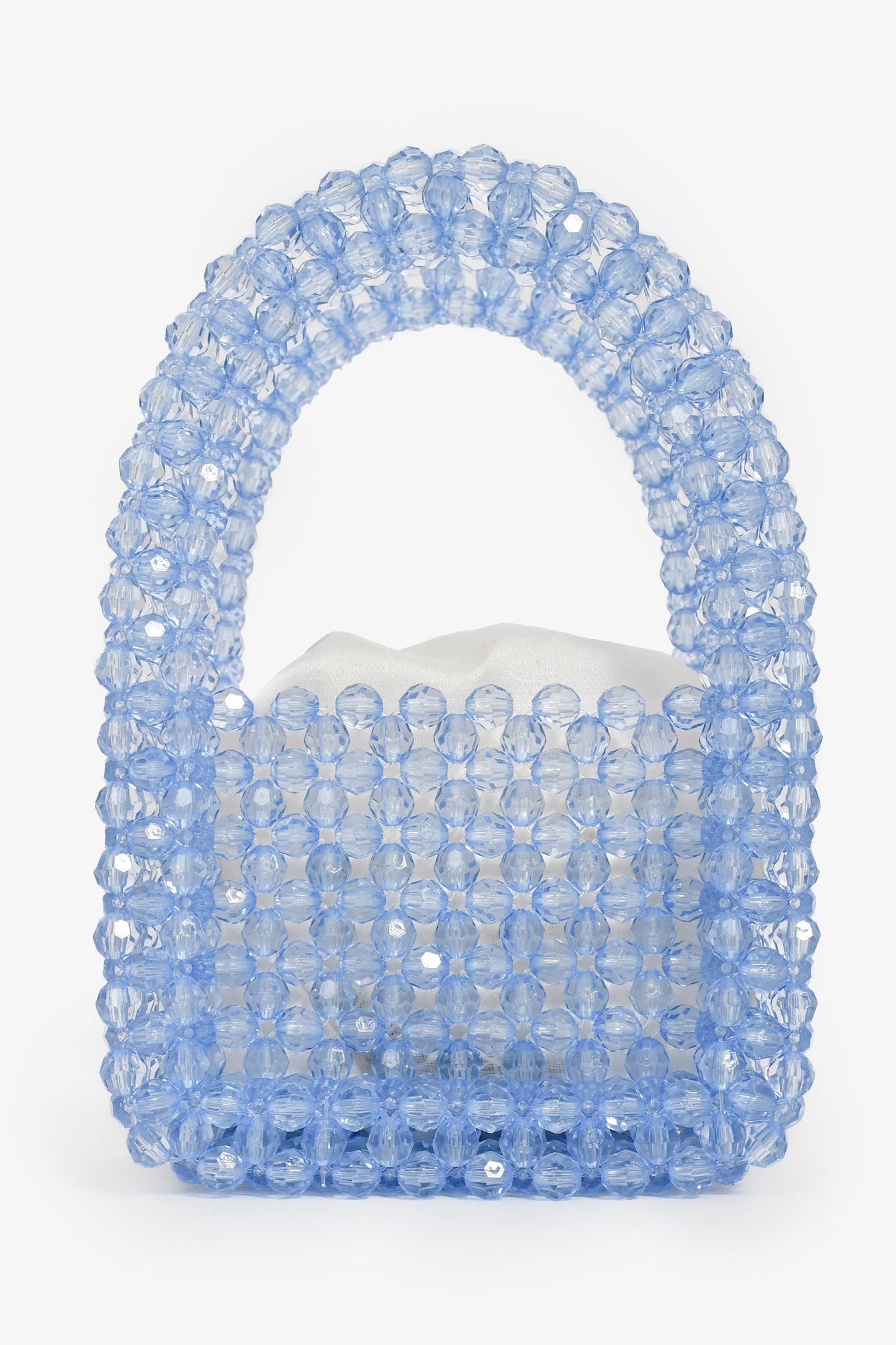 Passage du Vant Blue Beaded Mini Top Handle