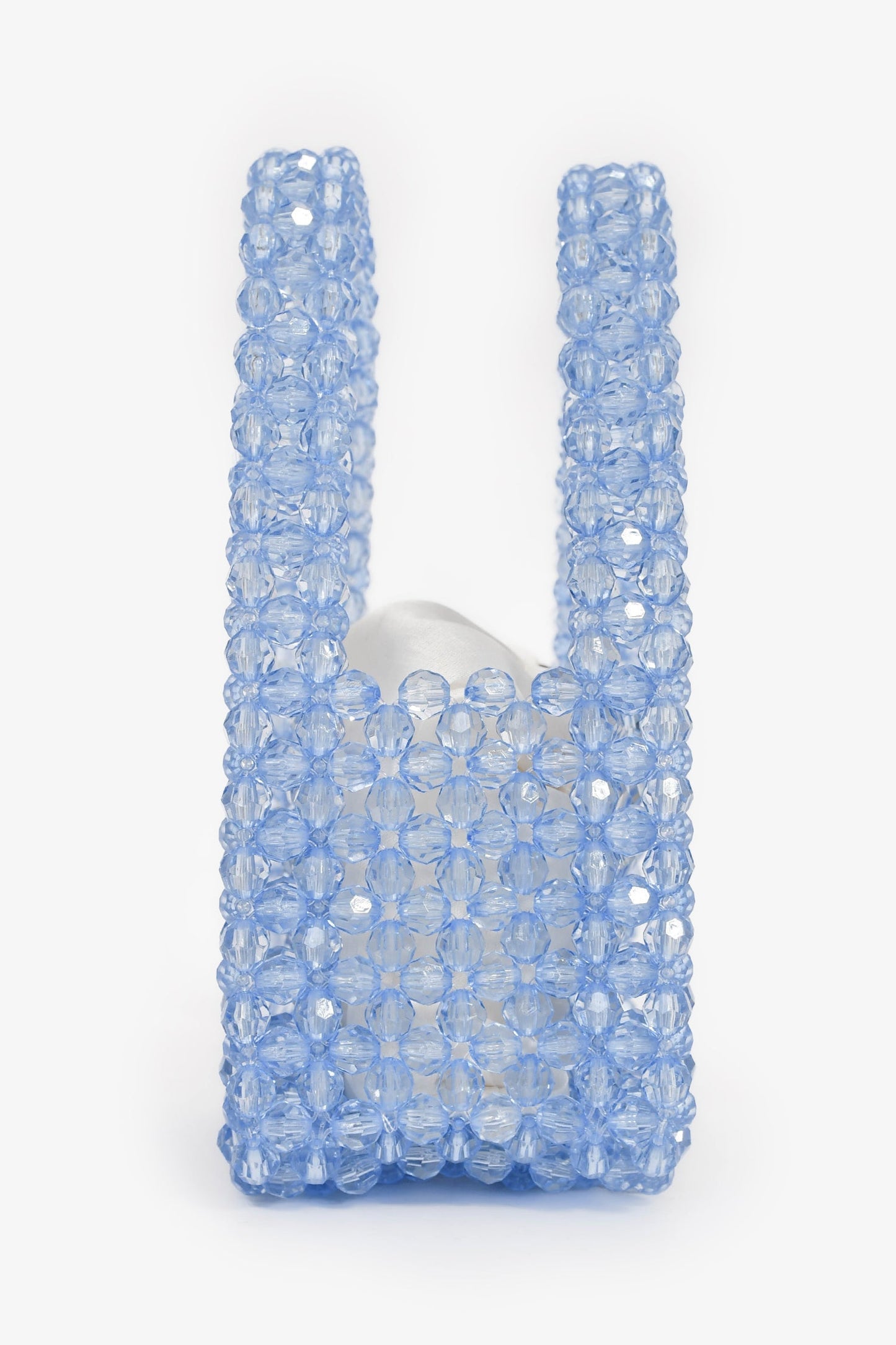 Passage du Vant Blue Beaded Mini Top Handle