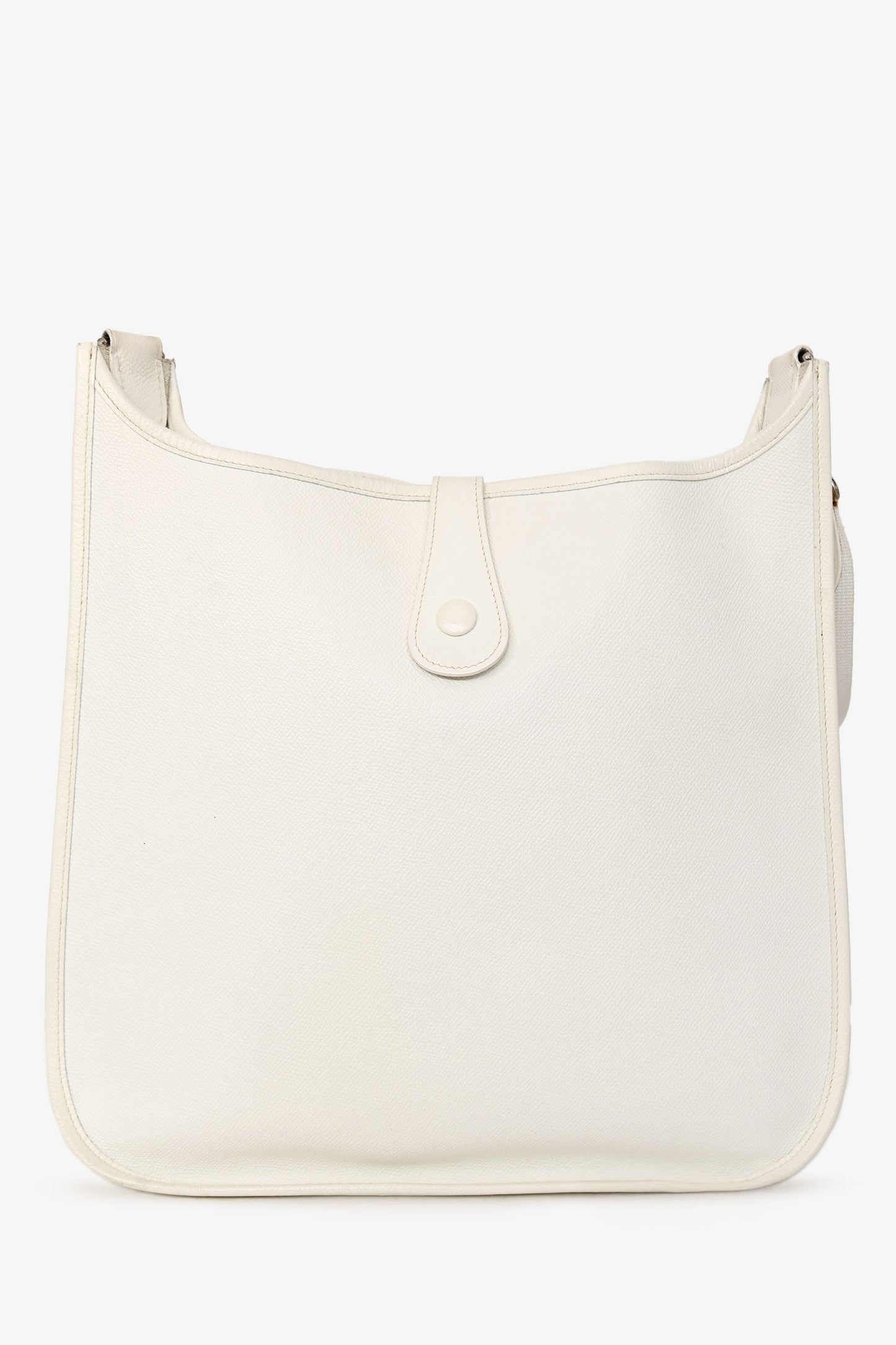 Hermes 2006 White Epsom Evelyn 33