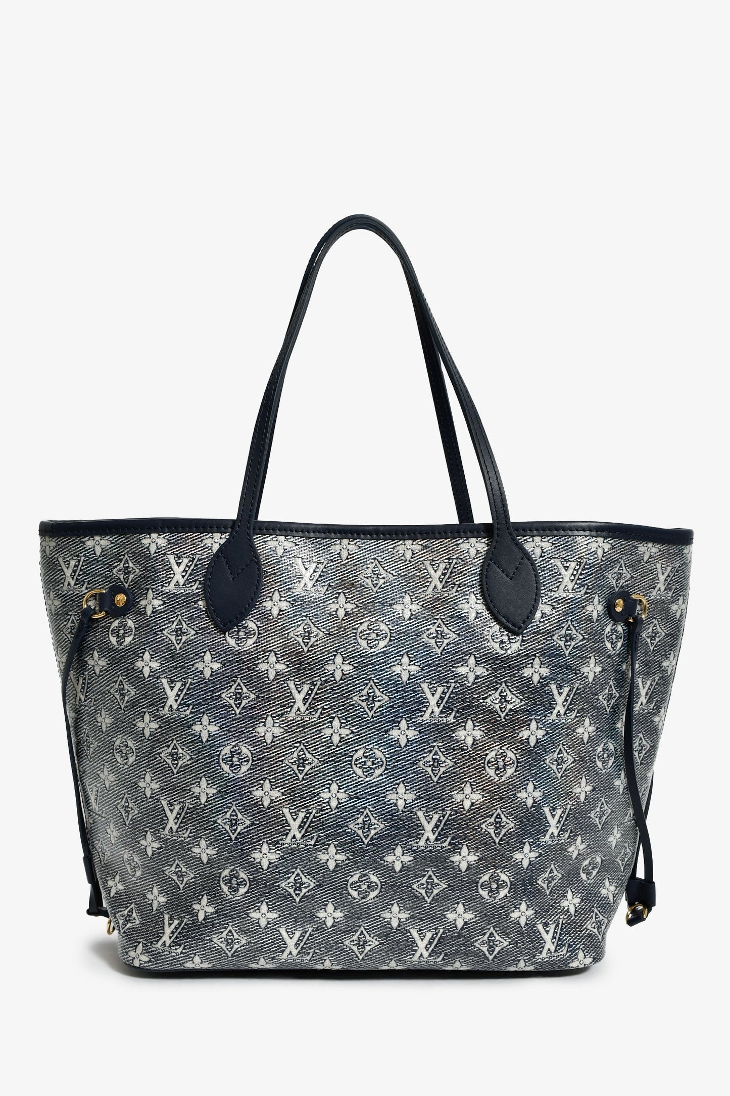Louis Vuitton Iridescent Blue Monogram MM Neverfull
