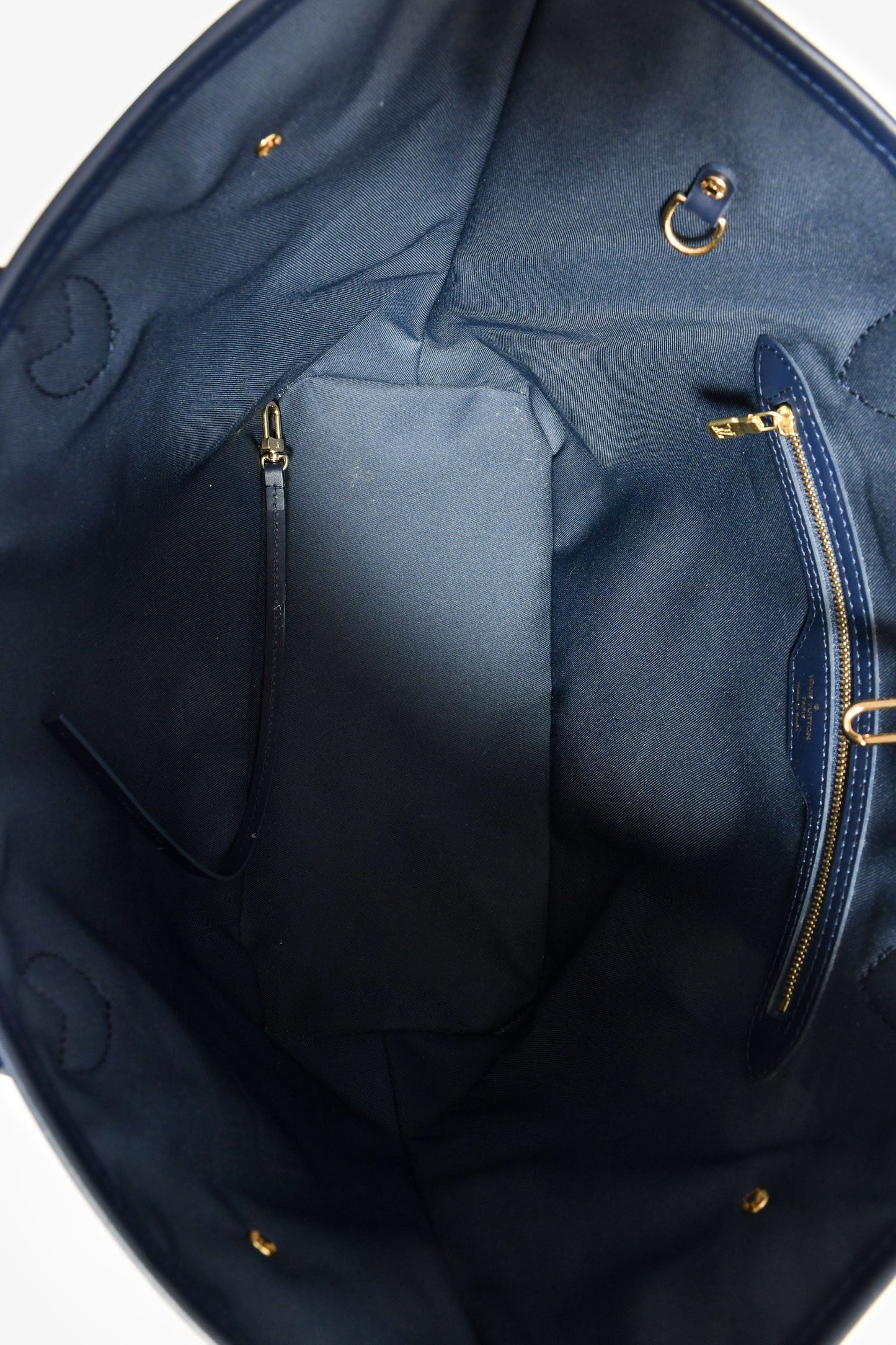 Louis Vuitton Iridescent Blue Monogram MM Neverfull