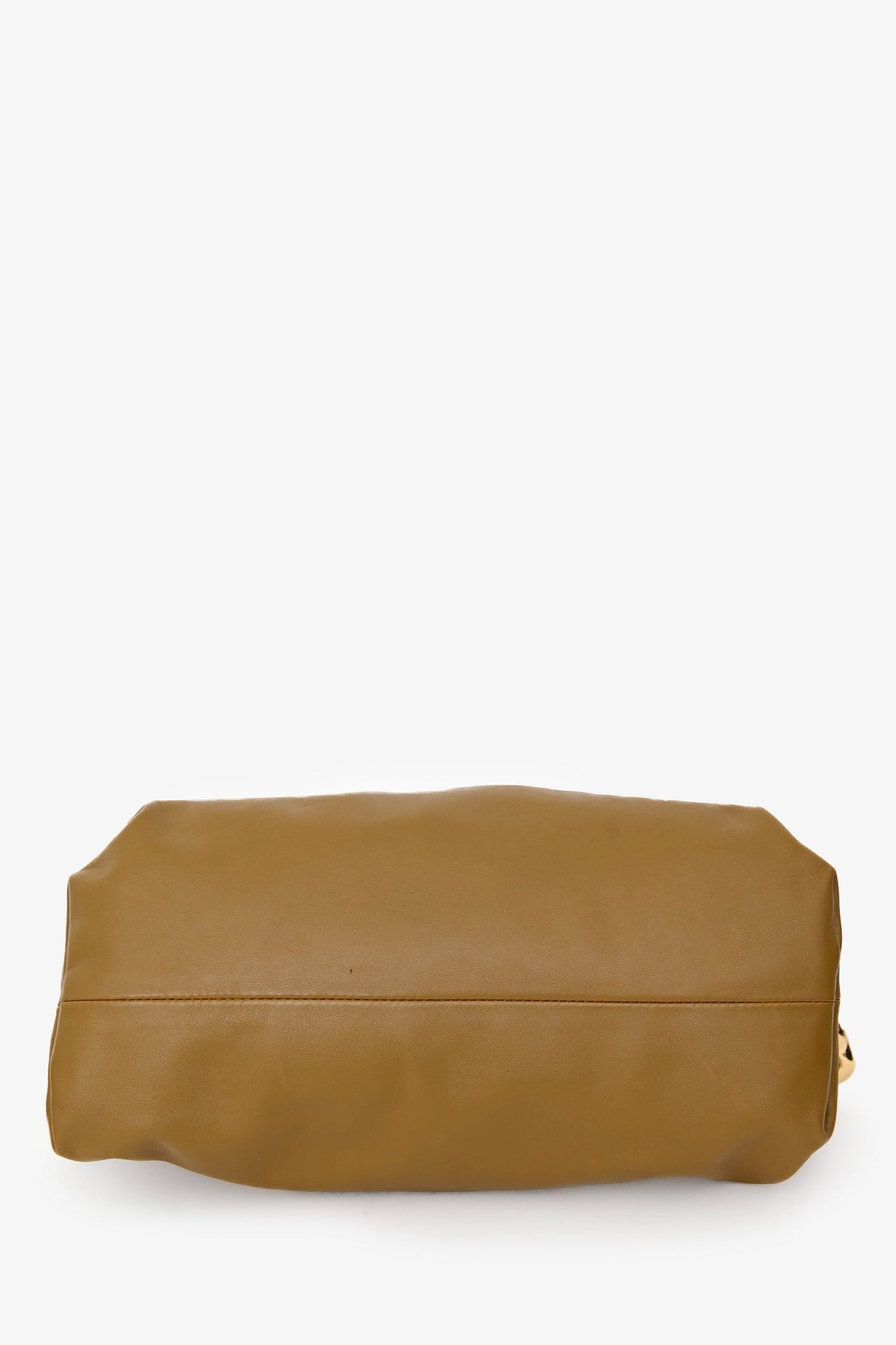 Bottega Veneta Brown Leather Chain Pouch