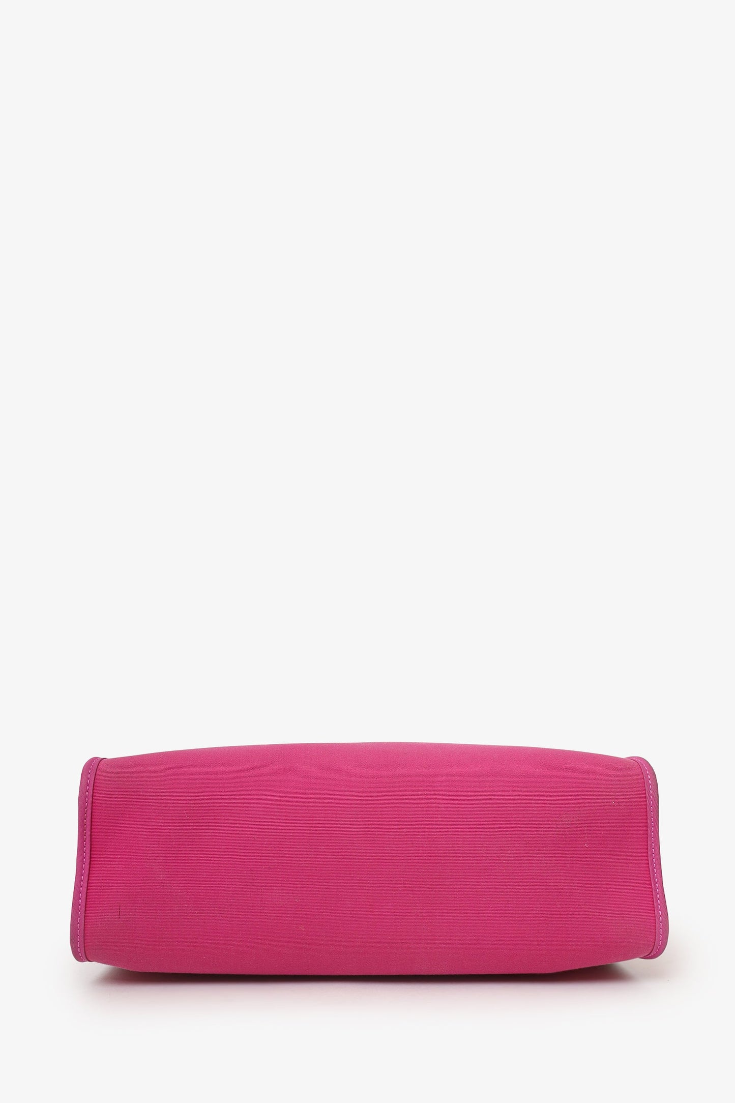 Hermés 2018 L3 Rose Pourpre Canvas/Leather Herbag 31