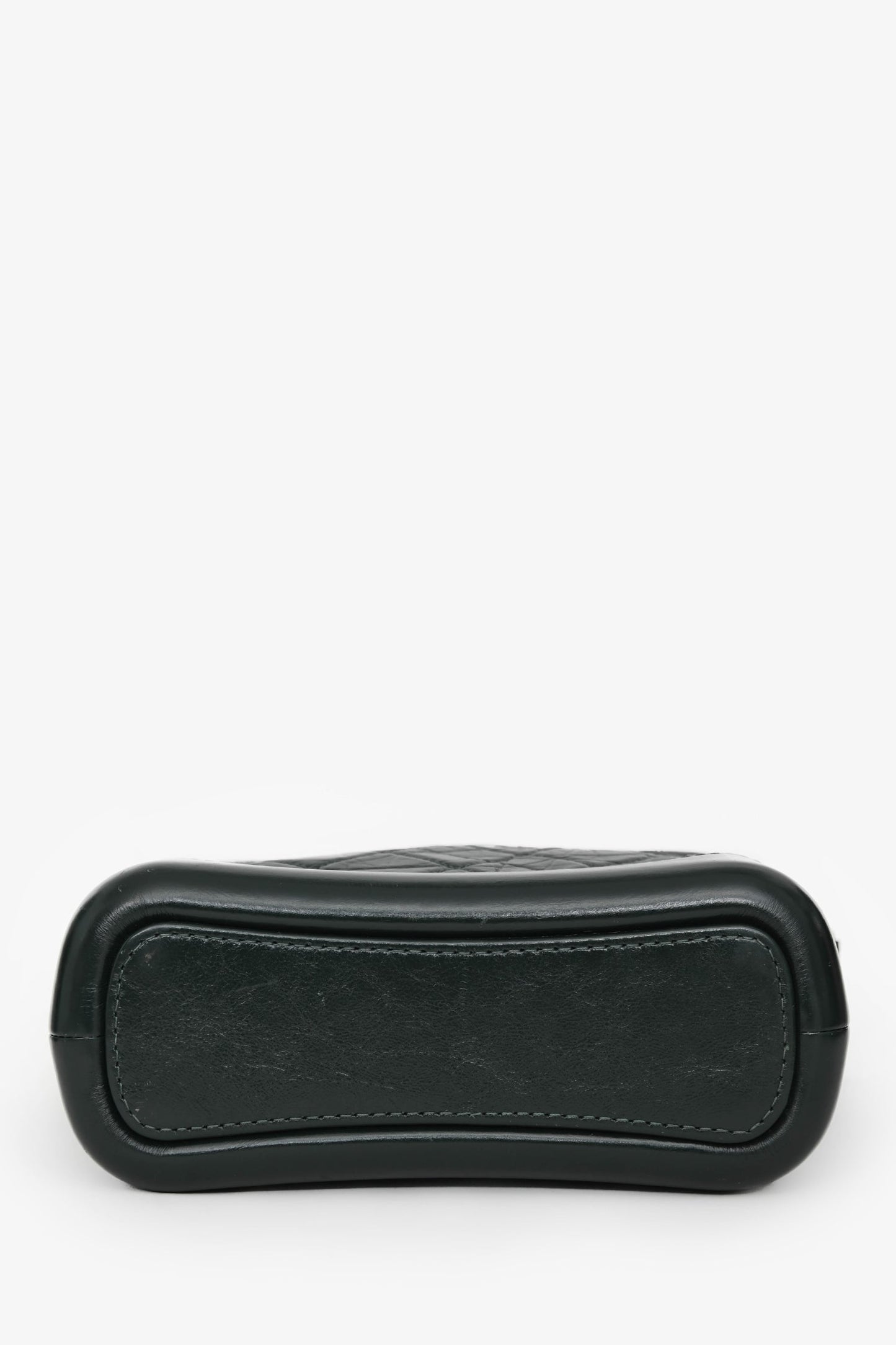Chanel™ Green Aged Leather Small Gabrielle Crossbody