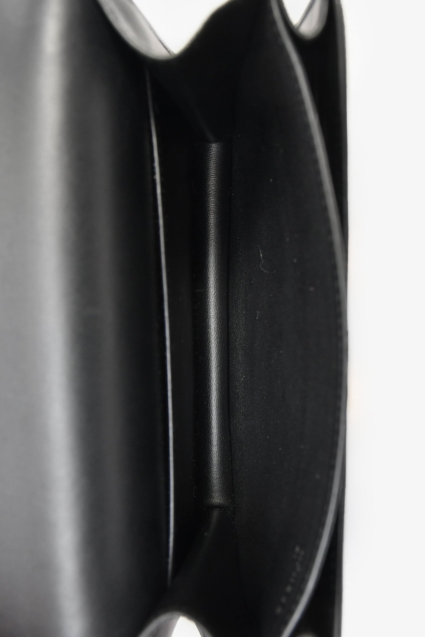 Hermes 2016 Black Swift Leather Mini Constance 18
