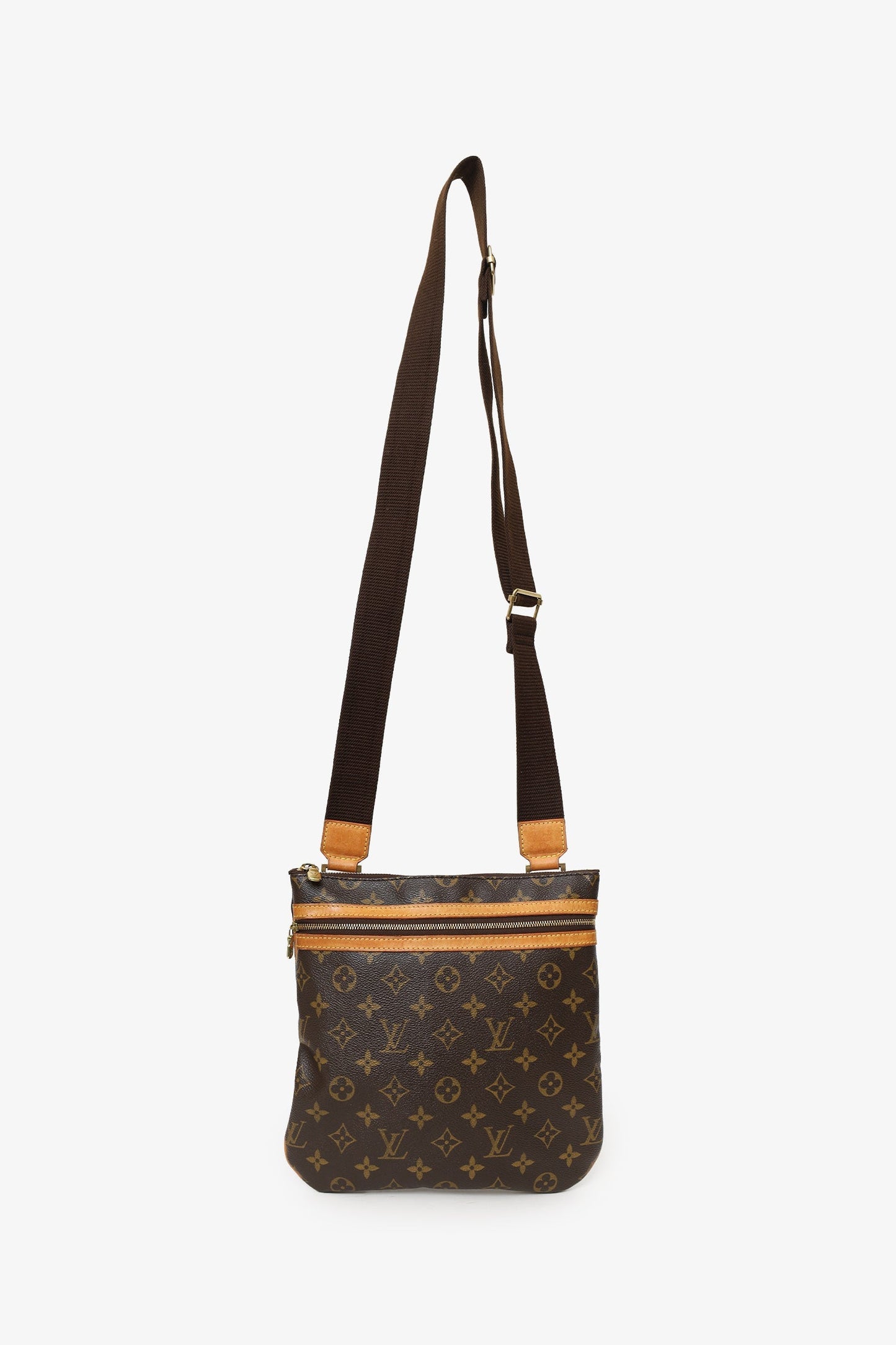 Louis Vuitton 2005 Monogram Bosphore Pochette Crossbody