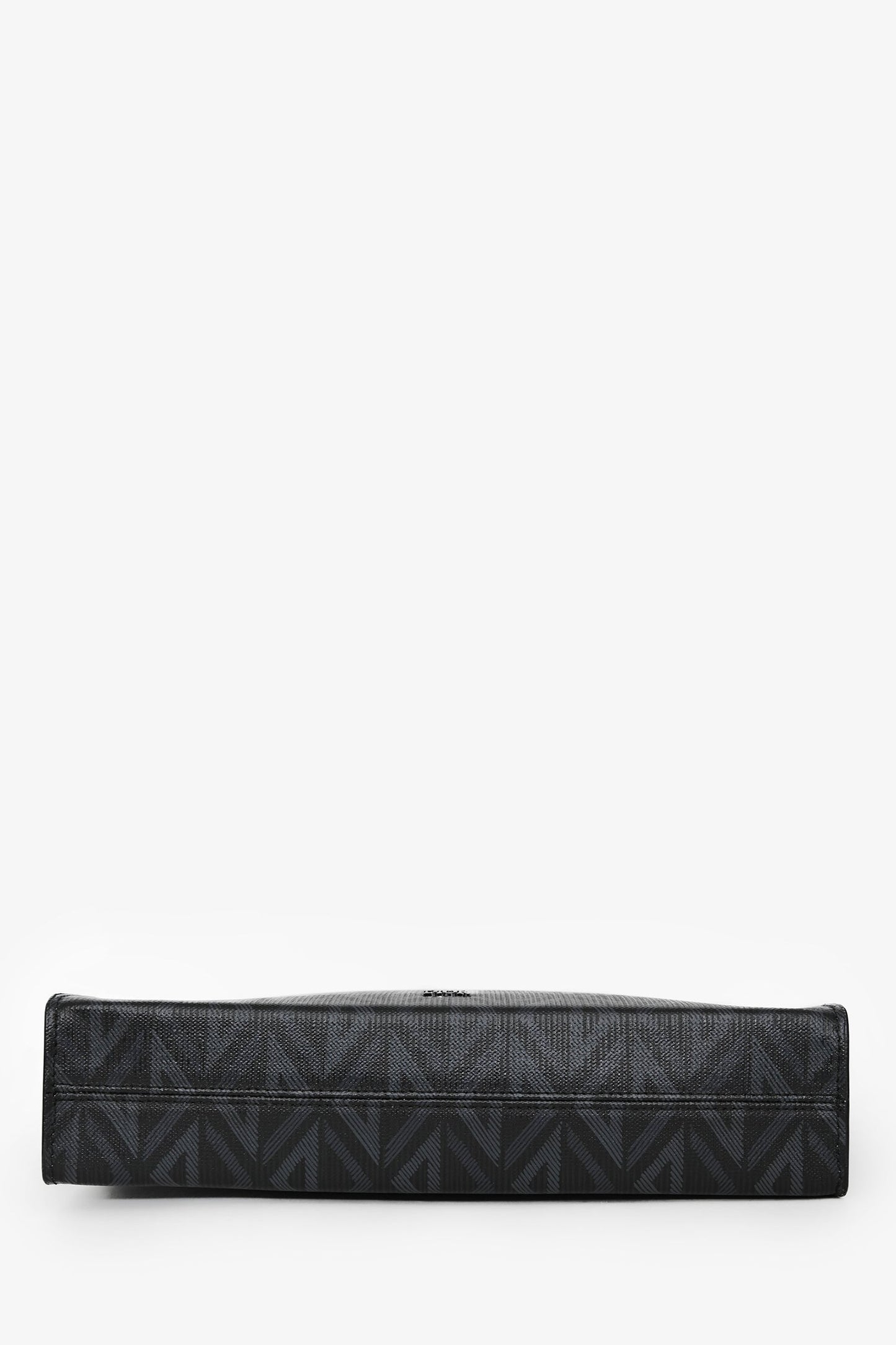 Dior Homme 2024 A5 Black Coated Canvas Triangle Pouch