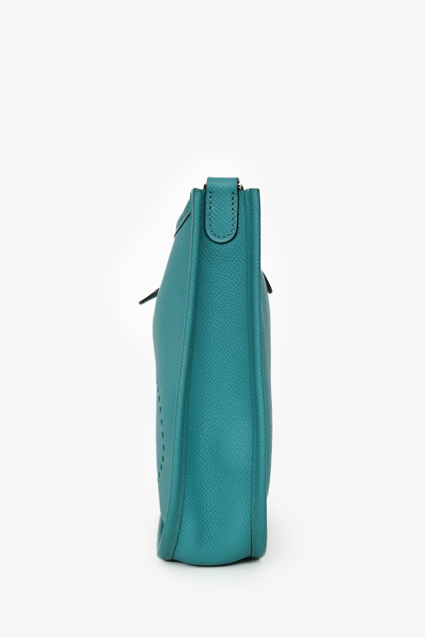 Hermès 2019 Turquoise Clemence Evelyne I Très Petite Modèle 16