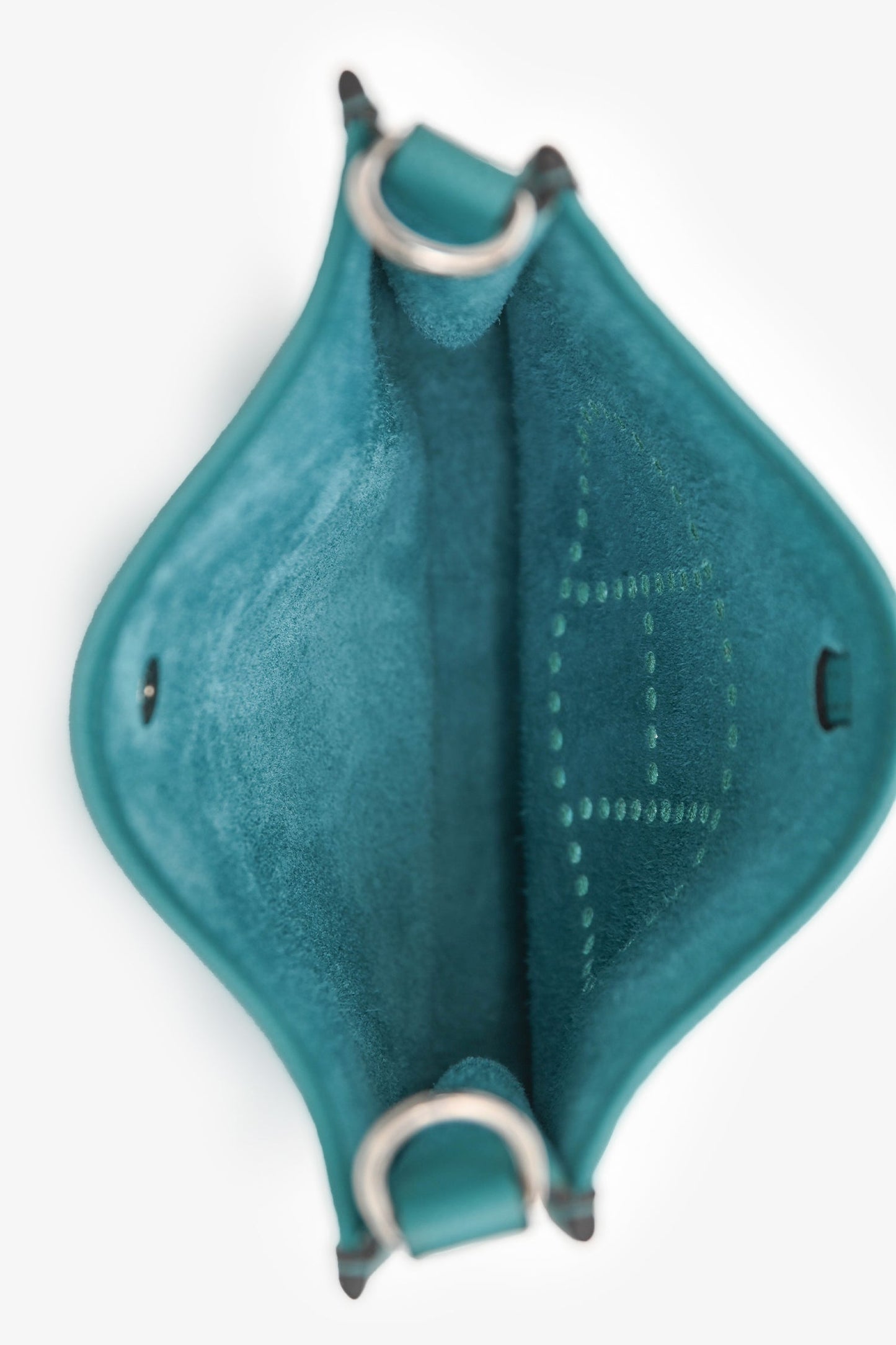 Hermès 2019 Turquoise Clemence Evelyne I Très Petite Modèle 16