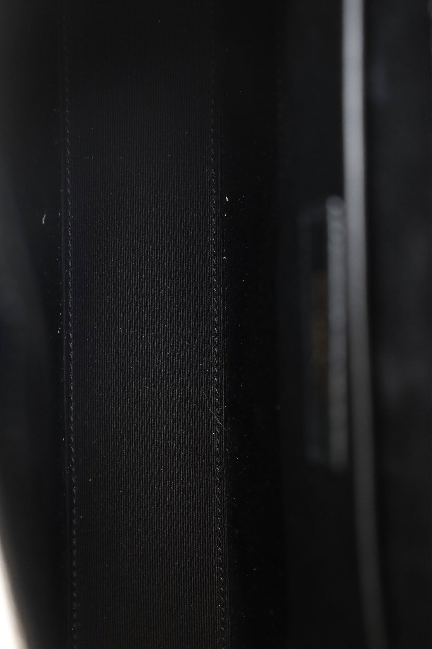 Saint Laurent Black Croc Embossed Manhattan Shoulder Bag