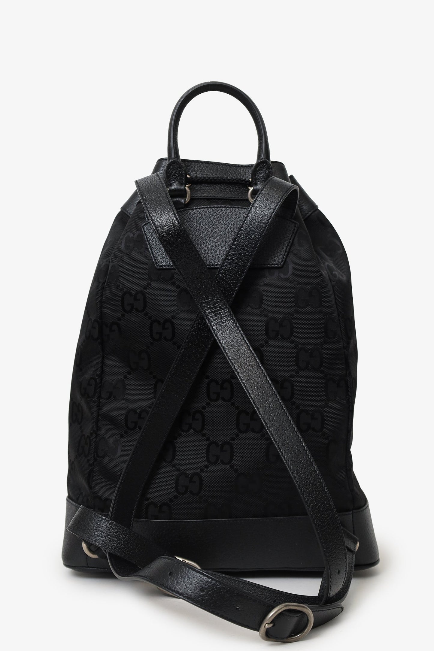 Gucci Black Monogram Econyl Nylon Off The Gr