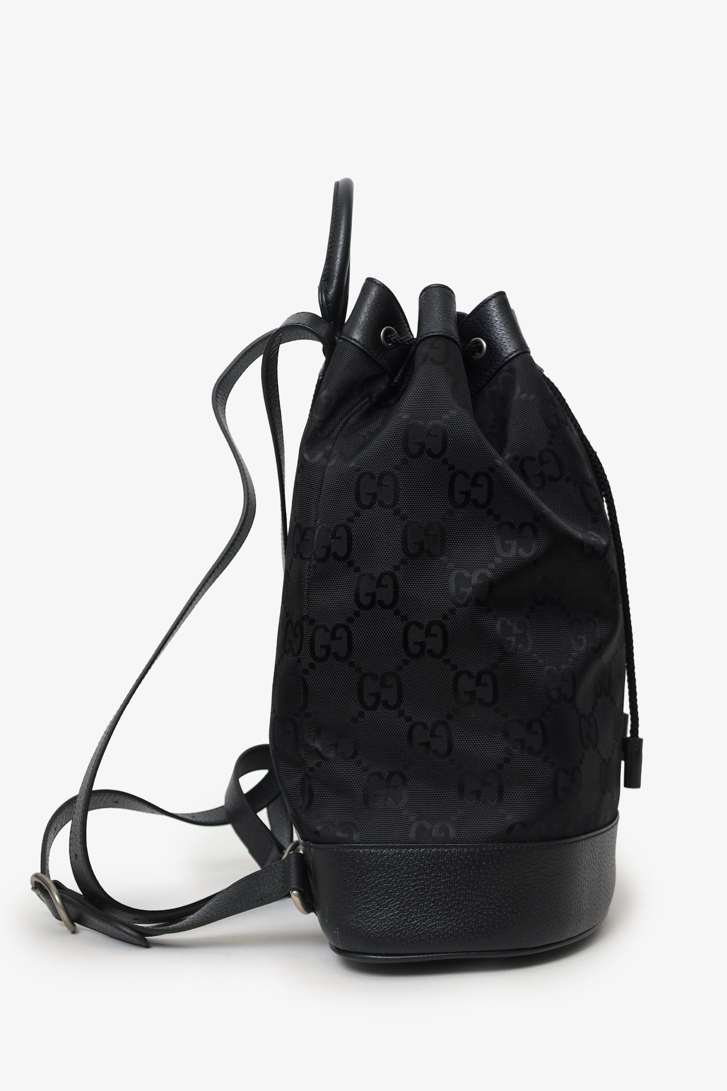 Gucci Black Monogram Econyl Nylon Off The Gr