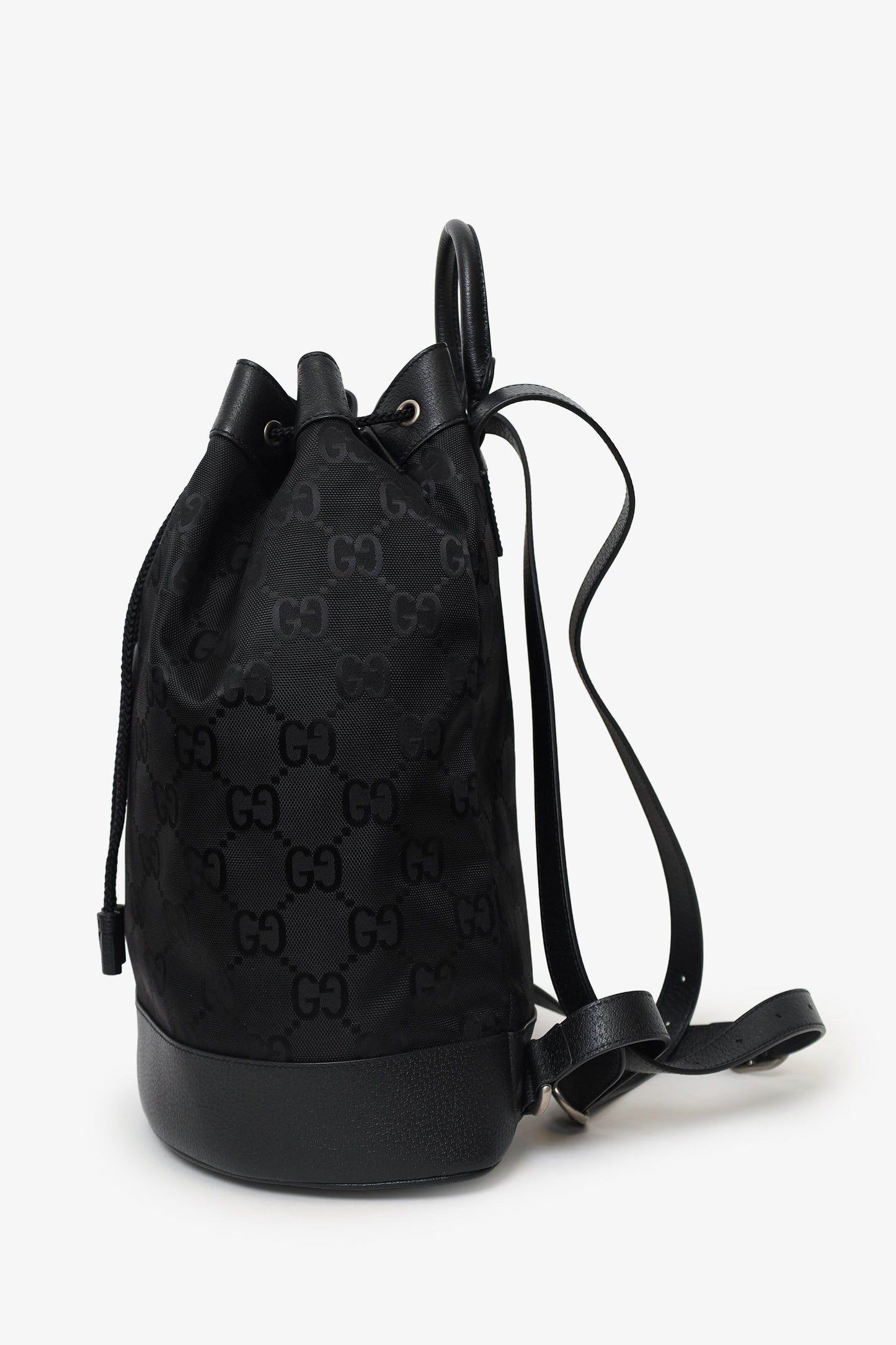 Gucci Black Monogram Econyl Nylon Off The Gr