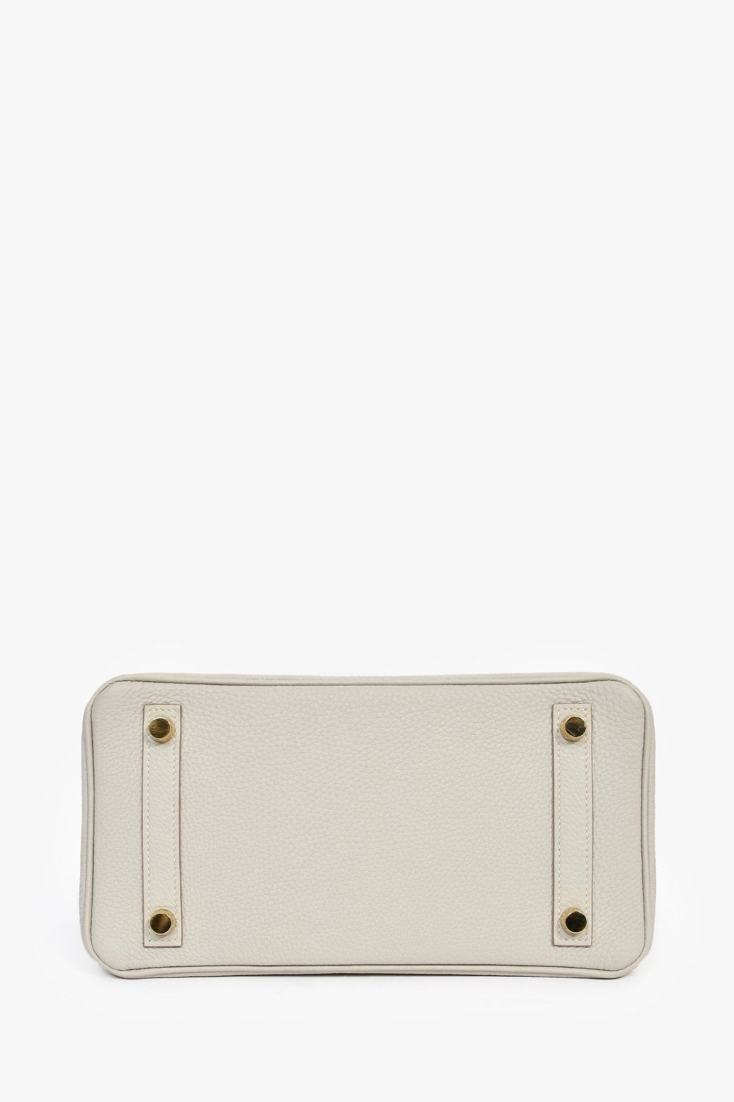 Hermès 2023 Pearl Grey Clemence/Alligator Birkin 25