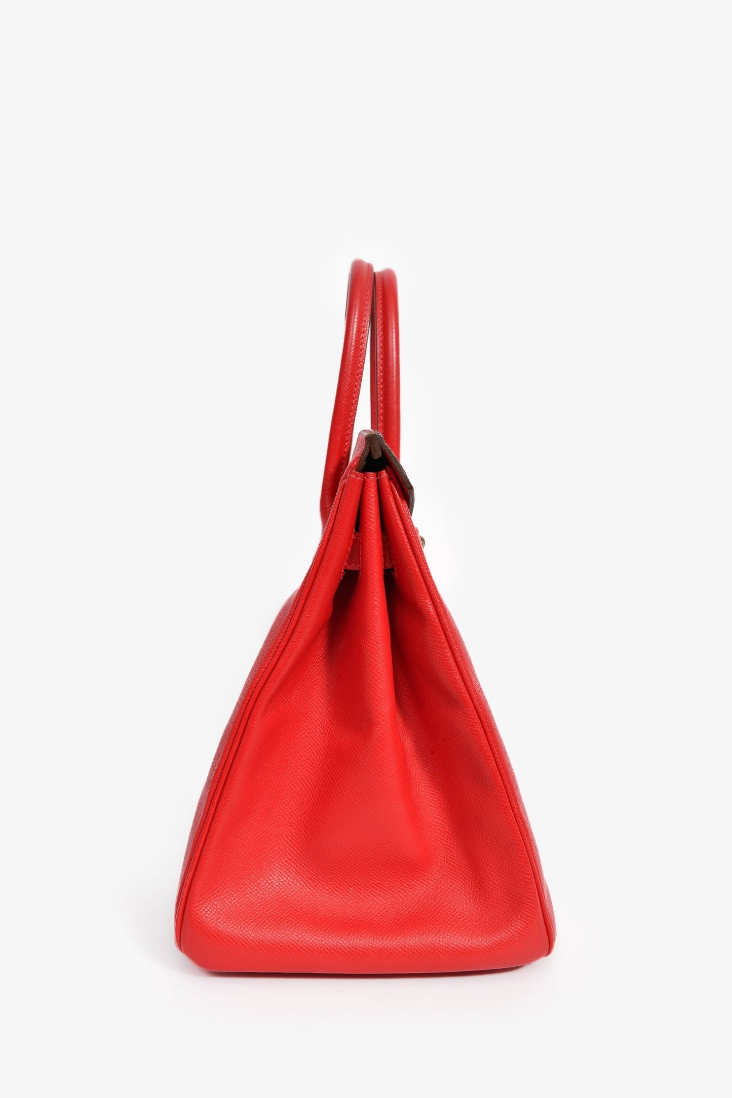 Hermès 2013 Rouge Epsom Leather Birkin 35