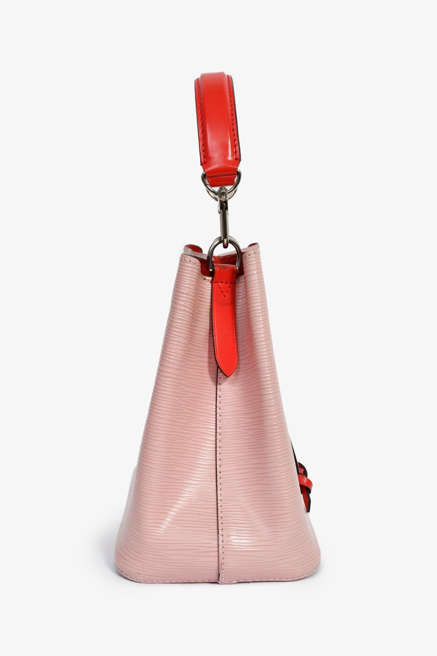 Louis Vuitton Pink/Red Epi Leather NeoNoe BB Top Handle with Strap