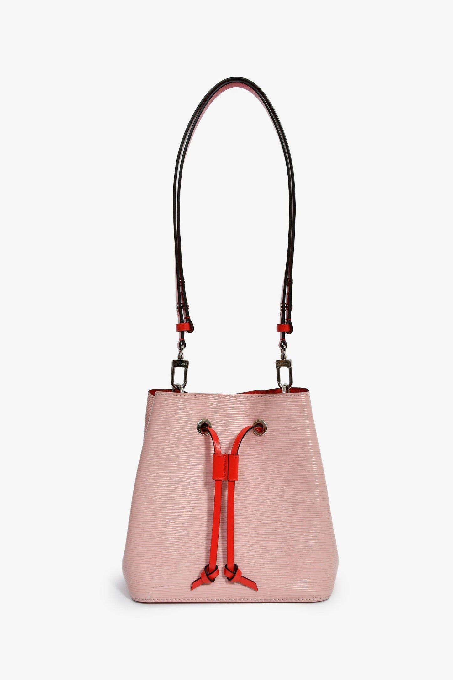Louis Vuitton Pink/Red Epi Leather NeoNoe BB Top Handle with Strap
