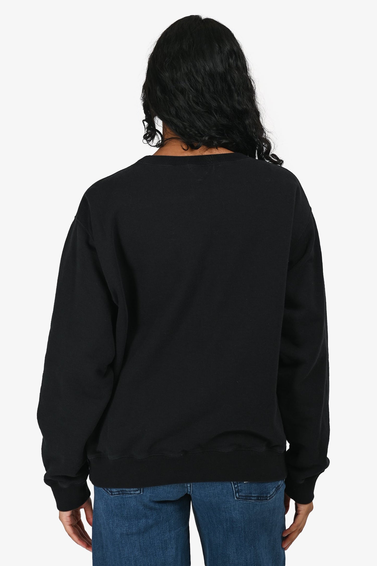 Gucci Black Cotton 'Souvenir from Los Angeles' Graphic Crewneck Sweater Size S