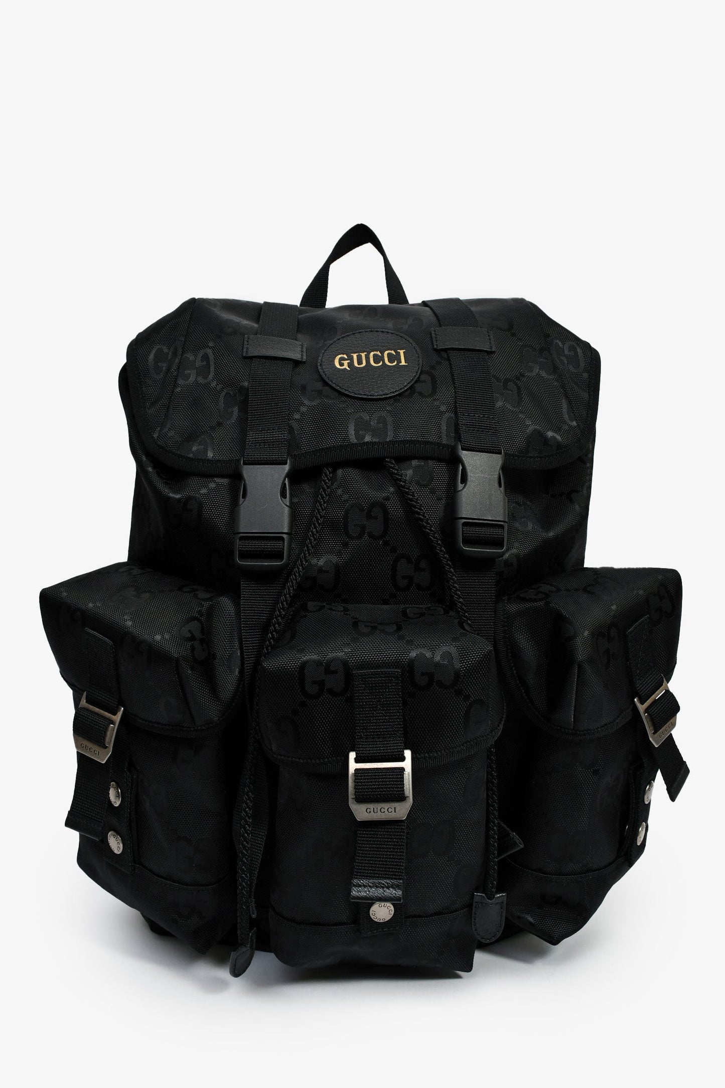 Gucci Black GG Nylon Off The Gr