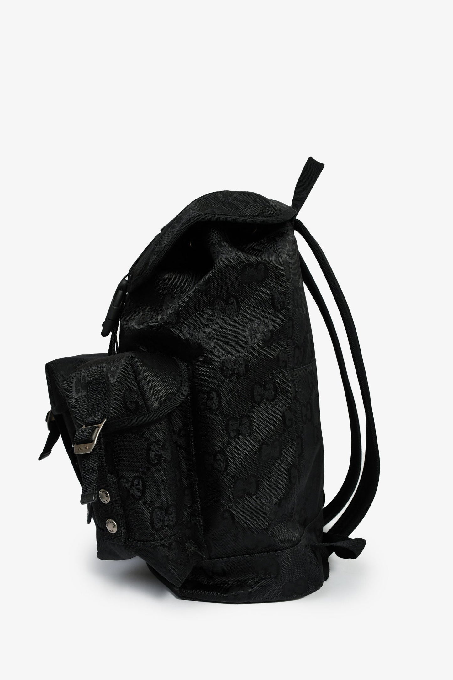 Gucci Black GG Nylon Off The Gr