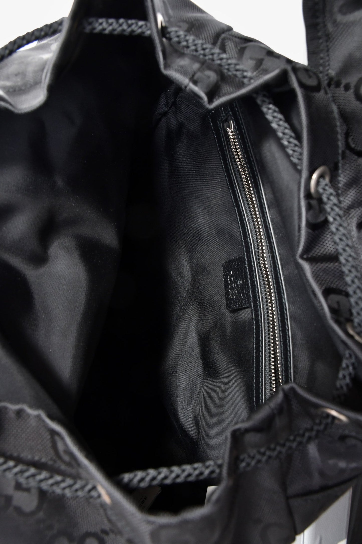 Gucci Black GG Nylon Off The Gr