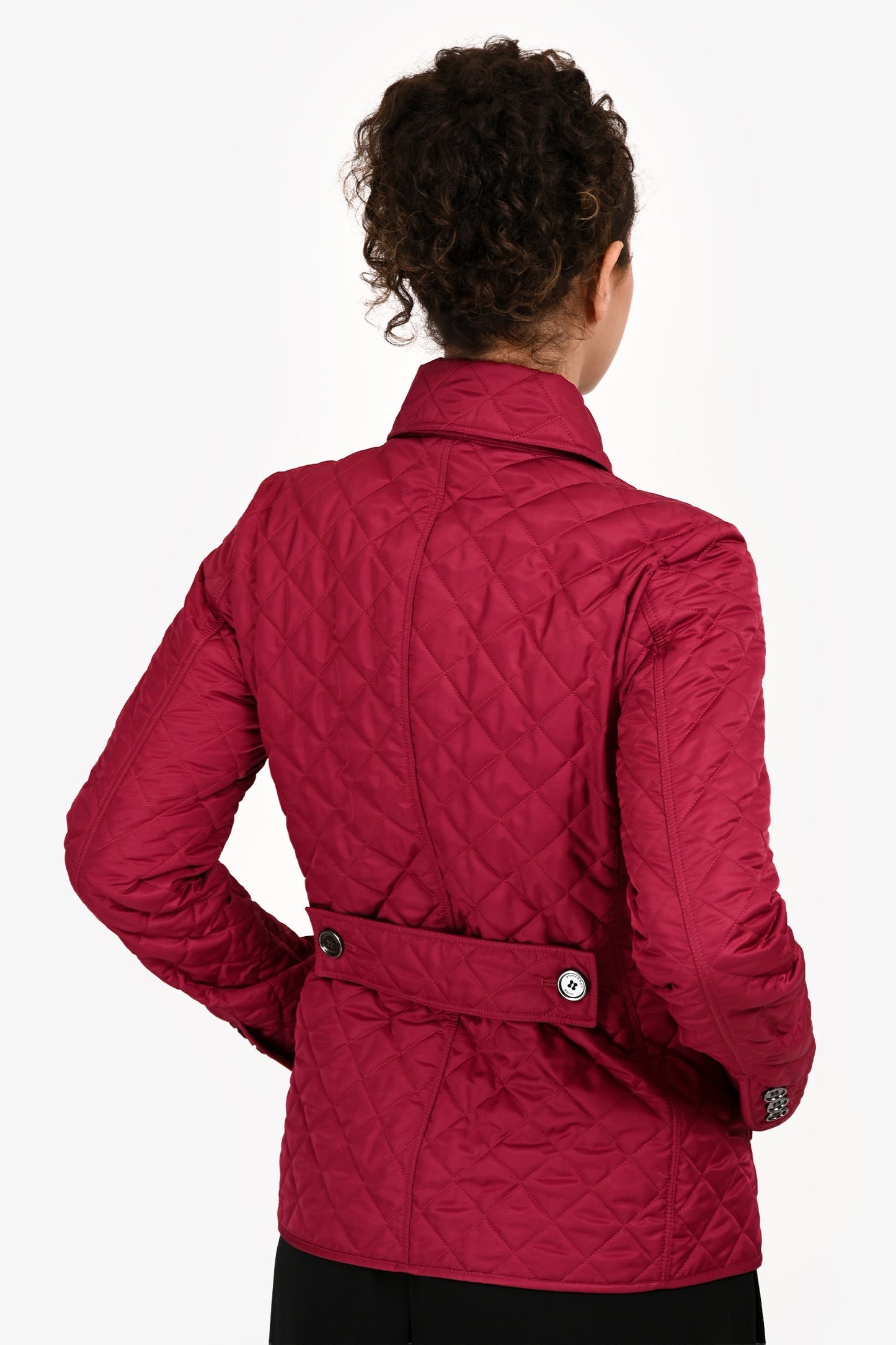 Burberry Brit Pink Quilted Jacket Size XS