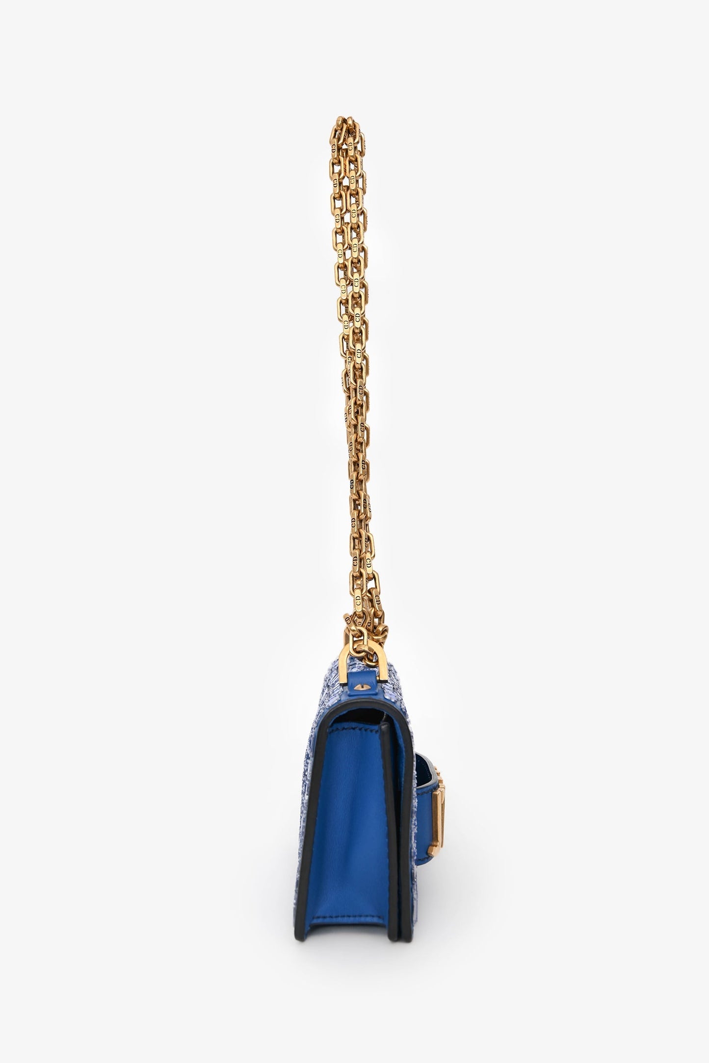 Dior 2018 Runway Blue J'Dior Mini Mosaic of Mirrors Mini Flap Bag