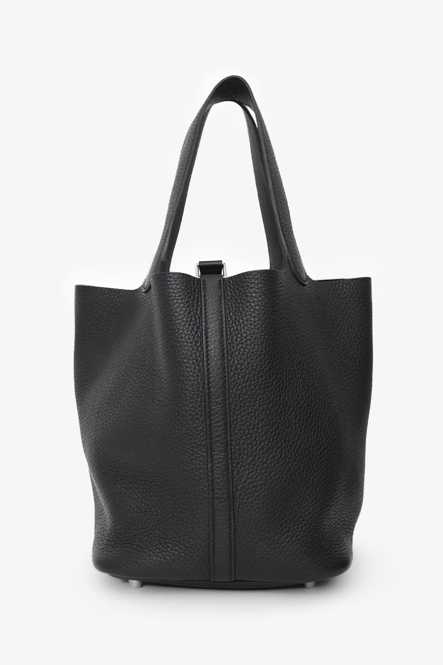 Hermès 2024 Black Clemence Picotin Lock 22 SHW