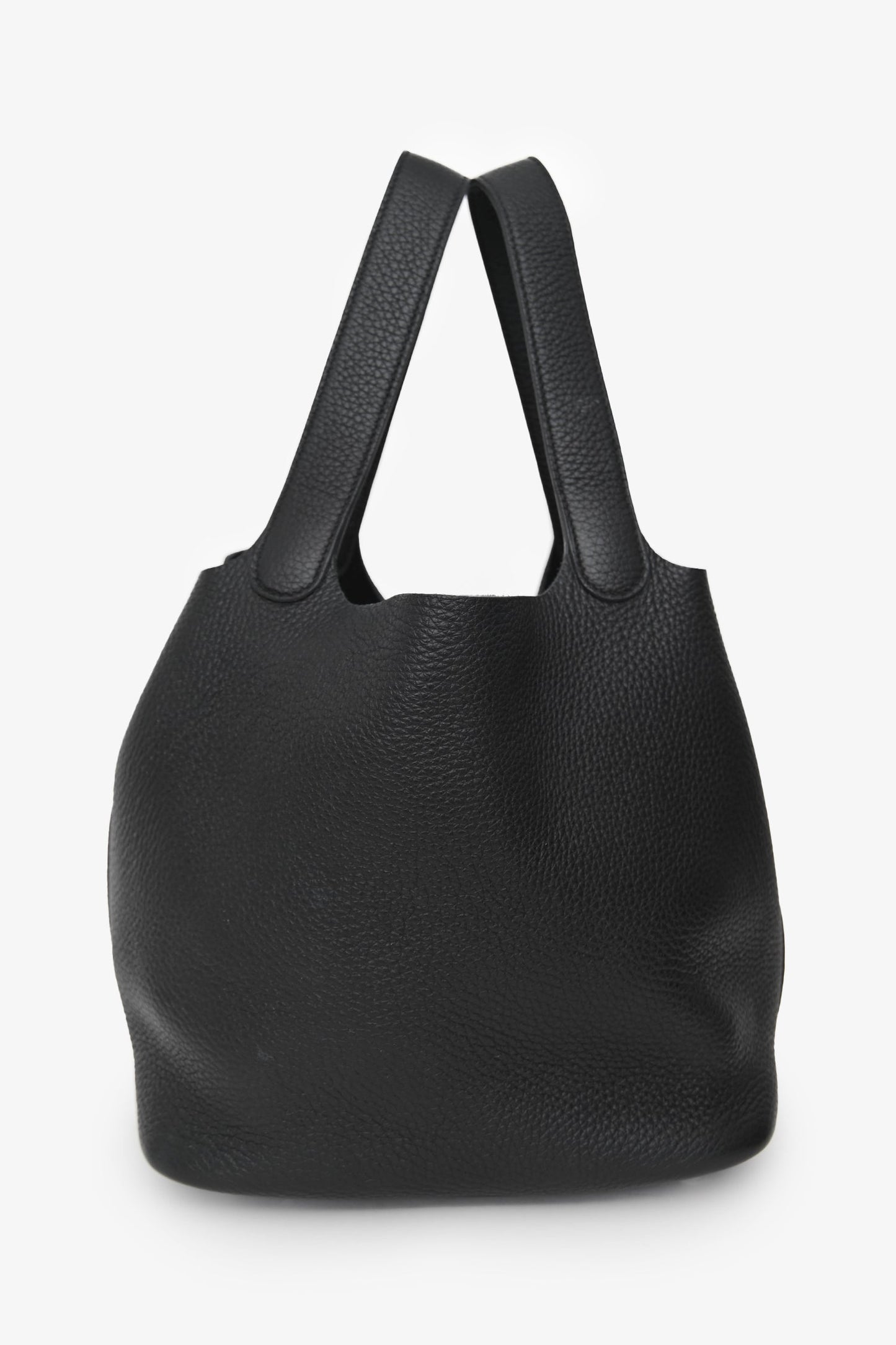 Hermès 2024 Black Clemence Picotin Lock 22 SHW