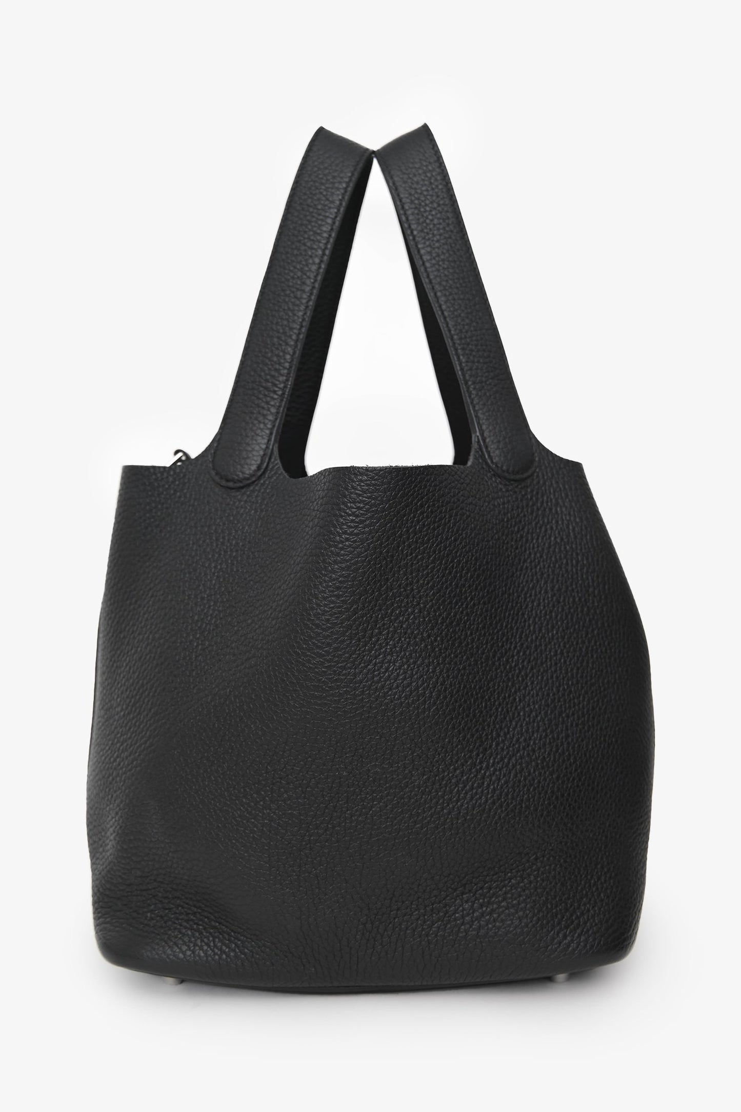 Hermès 2024 Black Clemence Picotin Lock 22 SHW