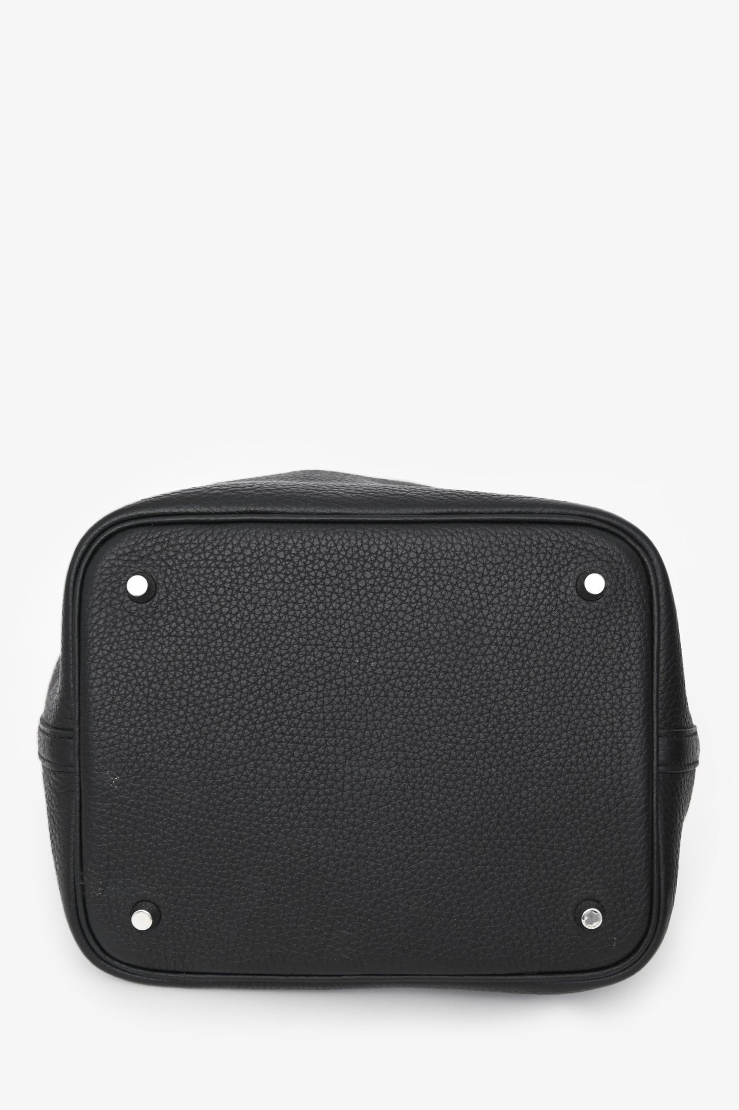 Hermès 2024 Black Clemence Picotin Lock 22 SHW
