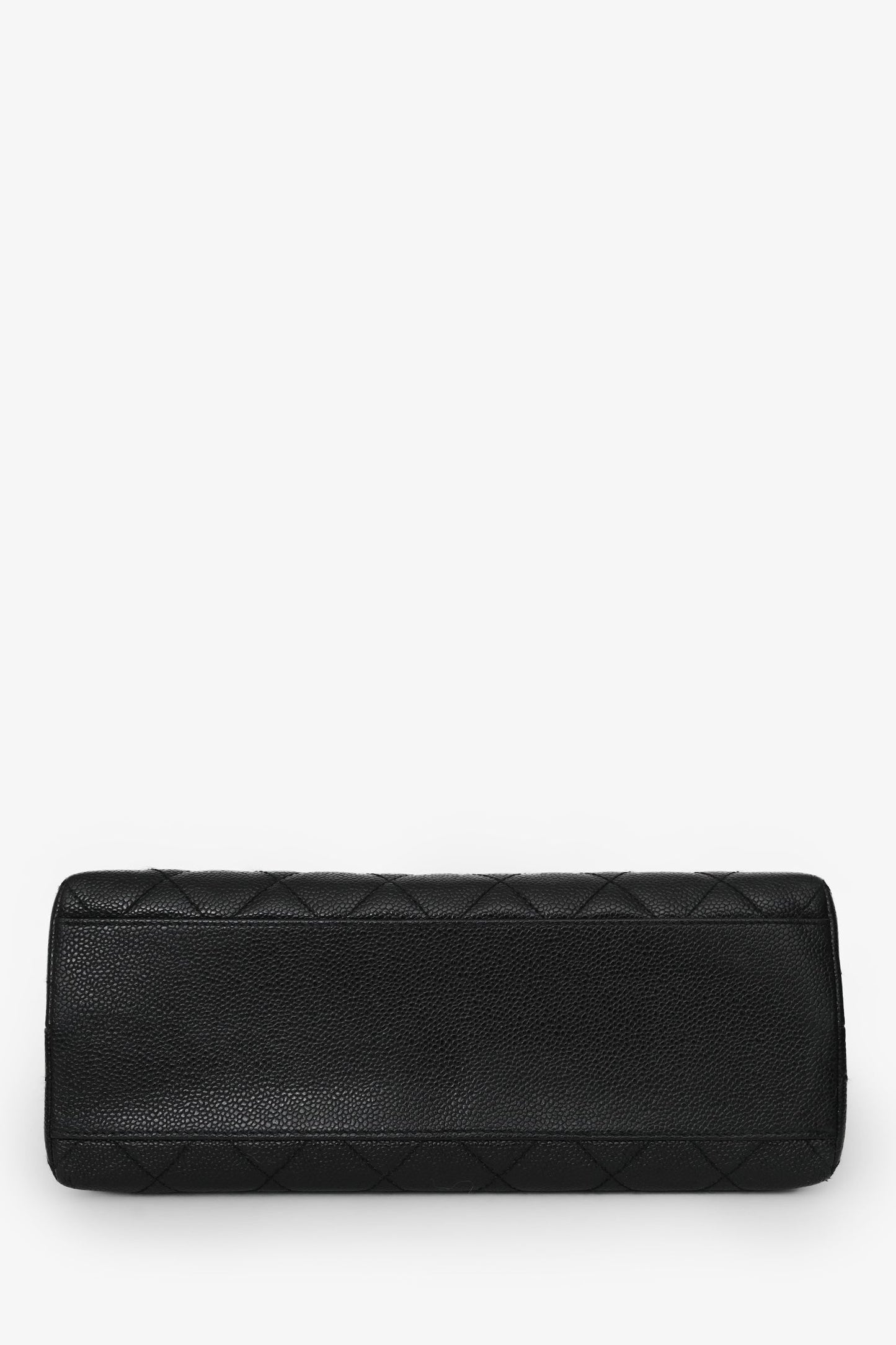 Chanel™ 2002/03 Black Caviar Leather 'Kelly' Top Handle