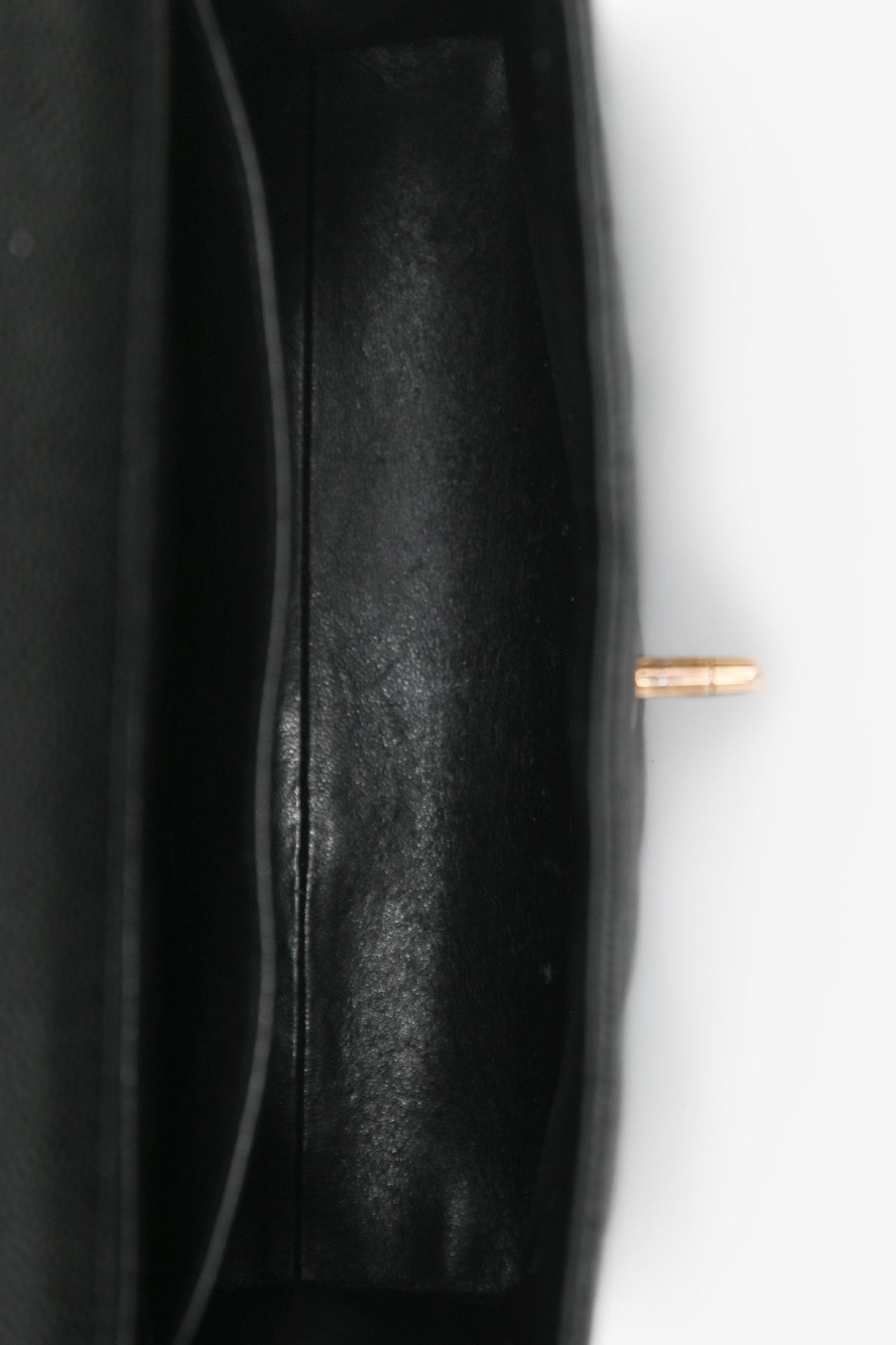 Chanel™ 2002/03 Black Caviar Leather 'Kelly' Top Handle
