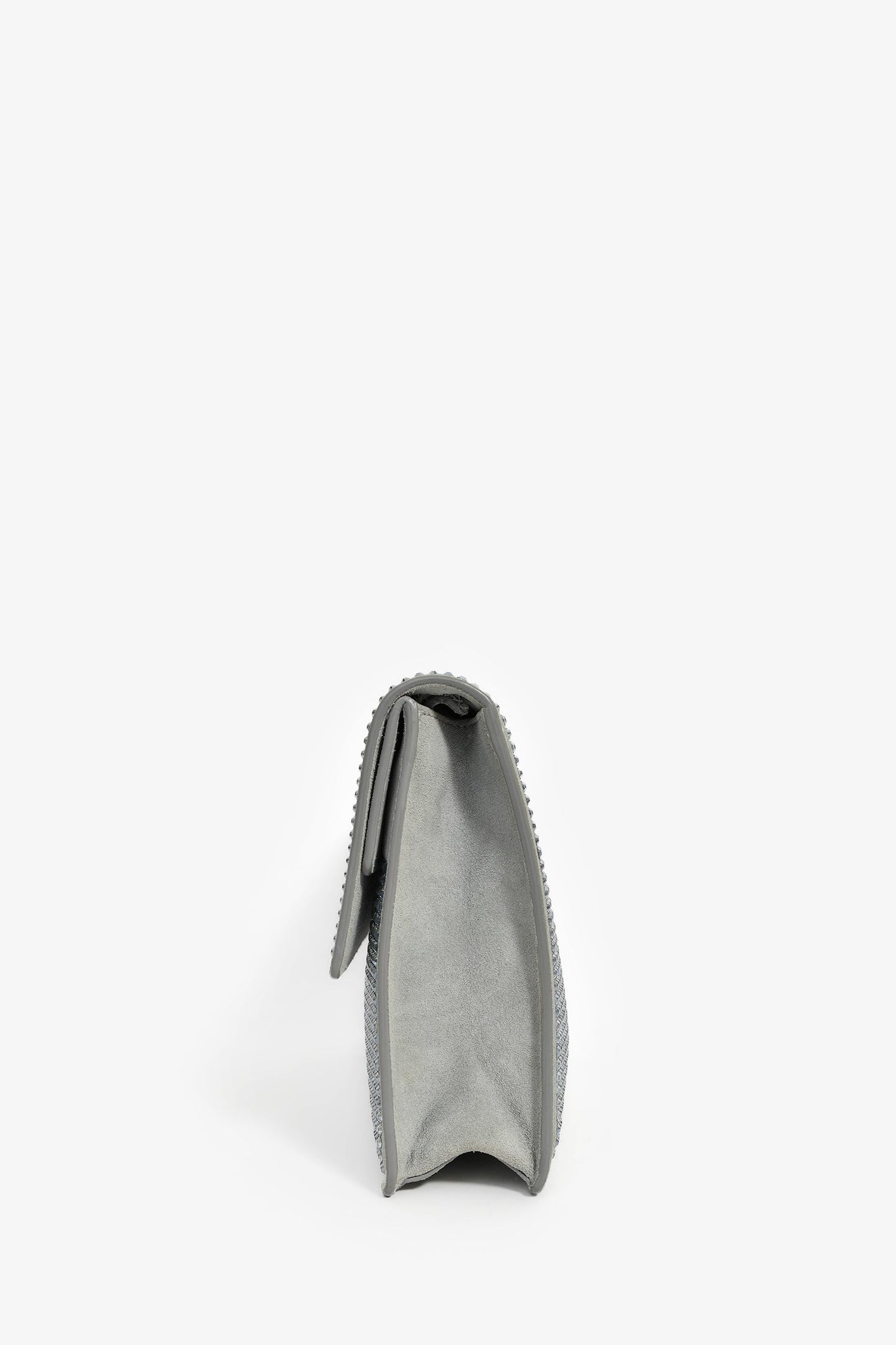 Off-White By Virgil Abloh Rhinestone Embellished Clutch with Strap