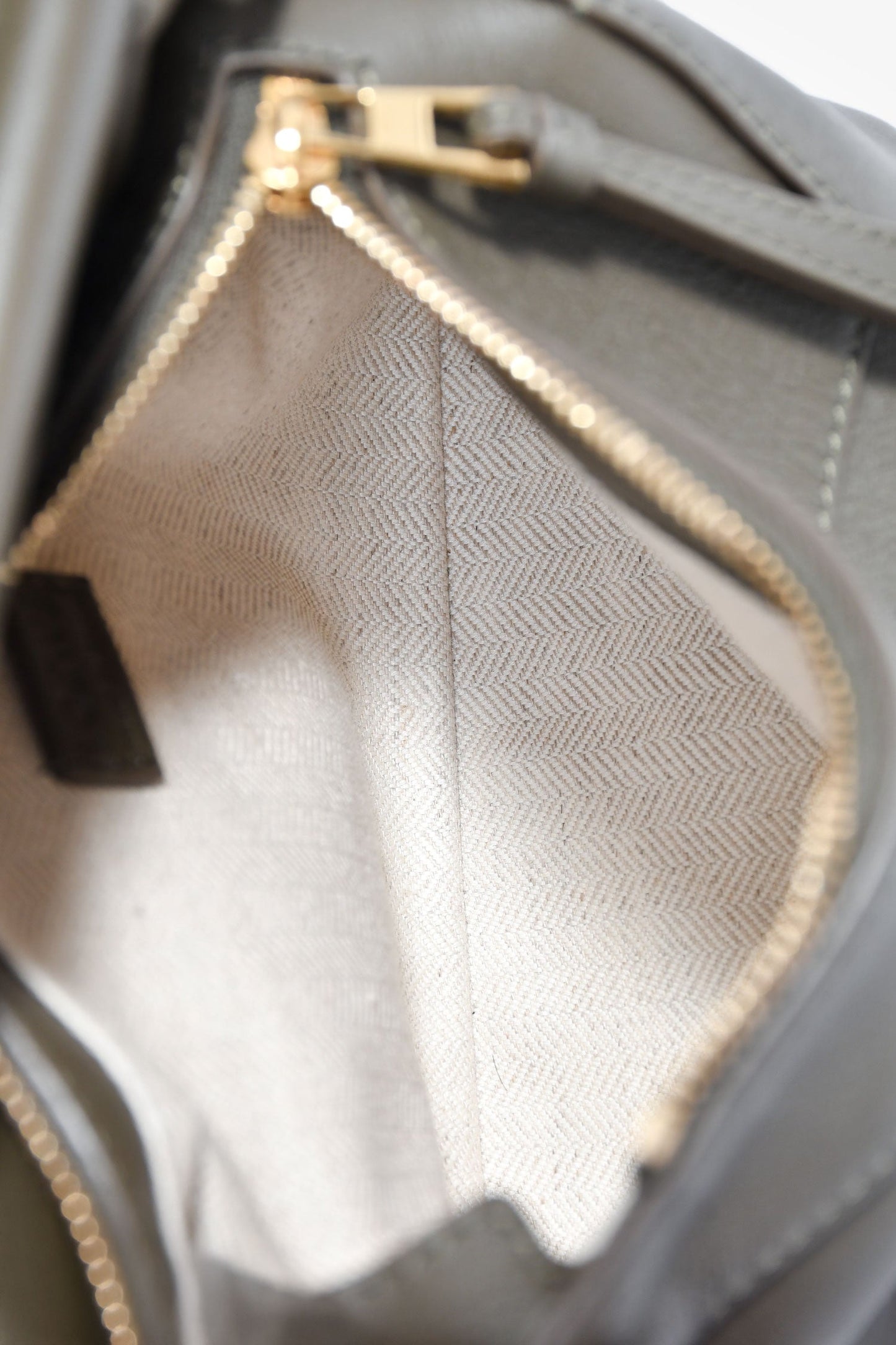 Loewe 2024 Dark Khaki Mini Puzzle Edge Shoulder Bag