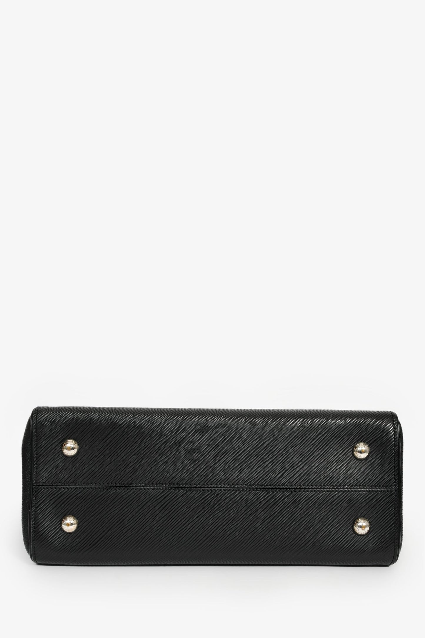 Louis Vuitton Black Epi Leather 'Grenelle' Tote Bag with Strap