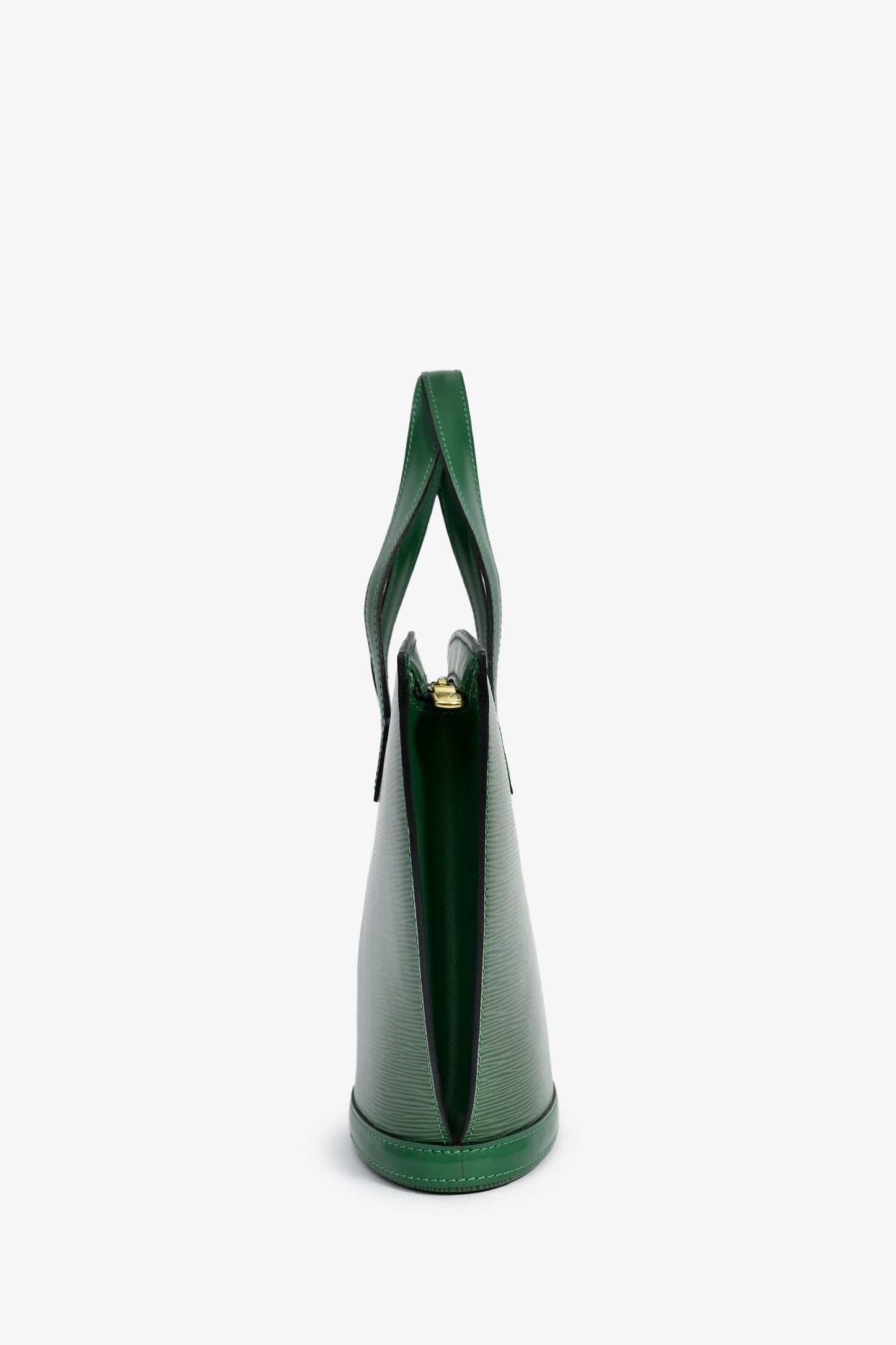 Louis Vuitton 1995 Green Epi Leather 'Saint Jacques' Top Handle Bag