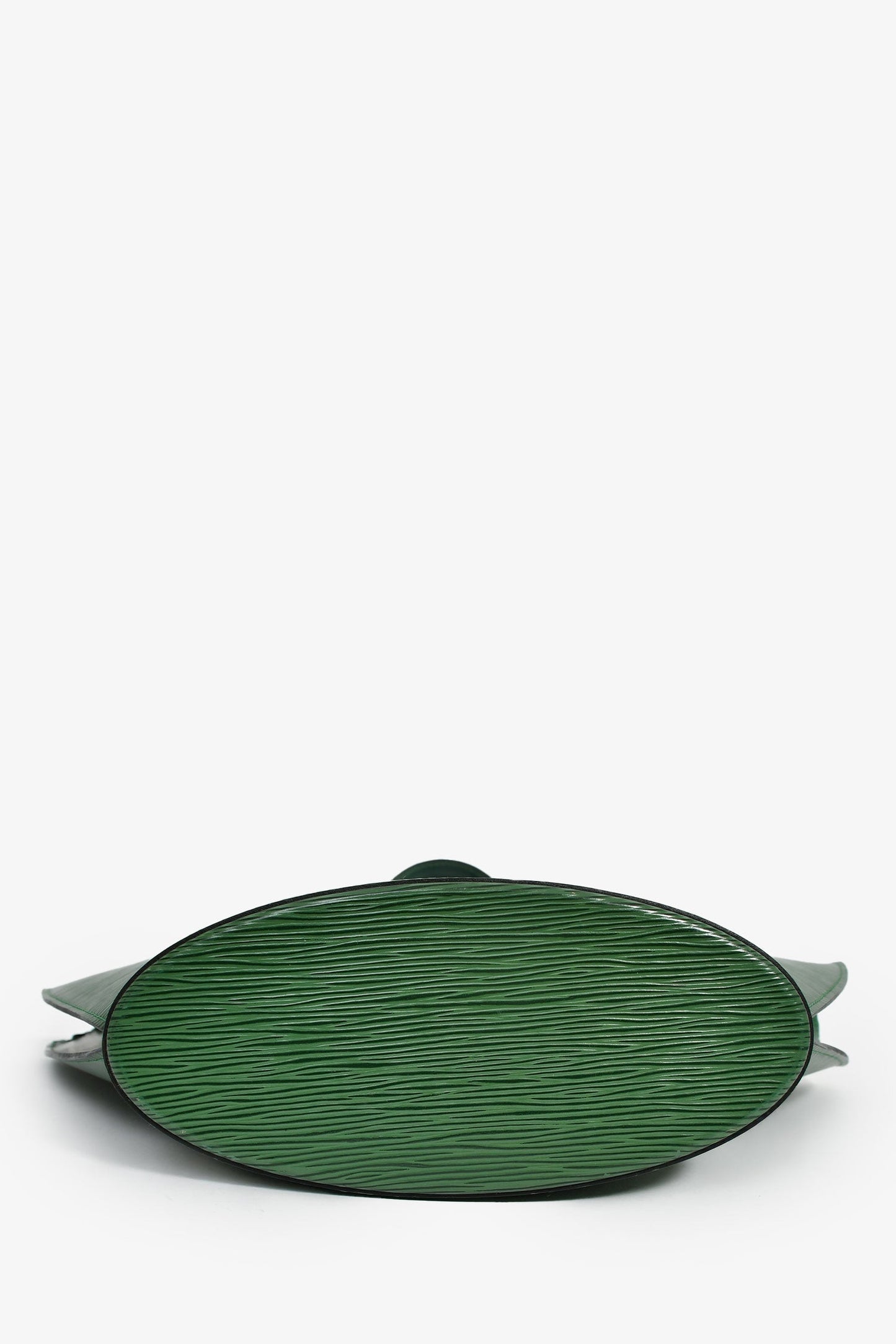 Louis Vuitton 1995 Green Epi Leather 'Saint Jacques' Top Handle Bag