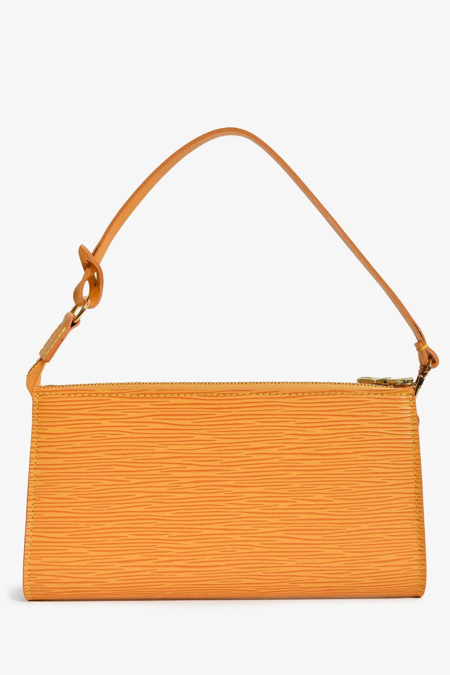Louis Vuitton 2000 Yellow Epi Leather Pochette Accessoires