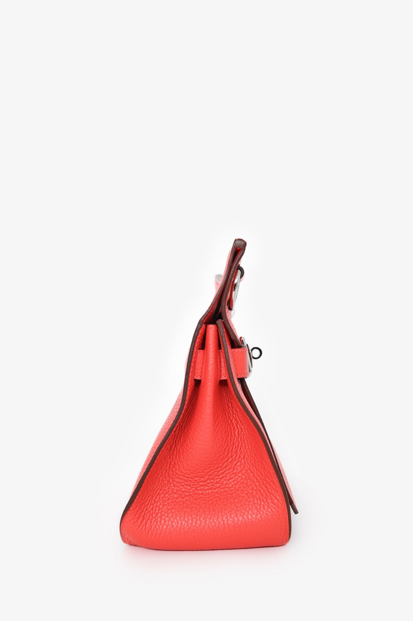 Hermès 2015 Orange Clemence Leather Jypsiere 31