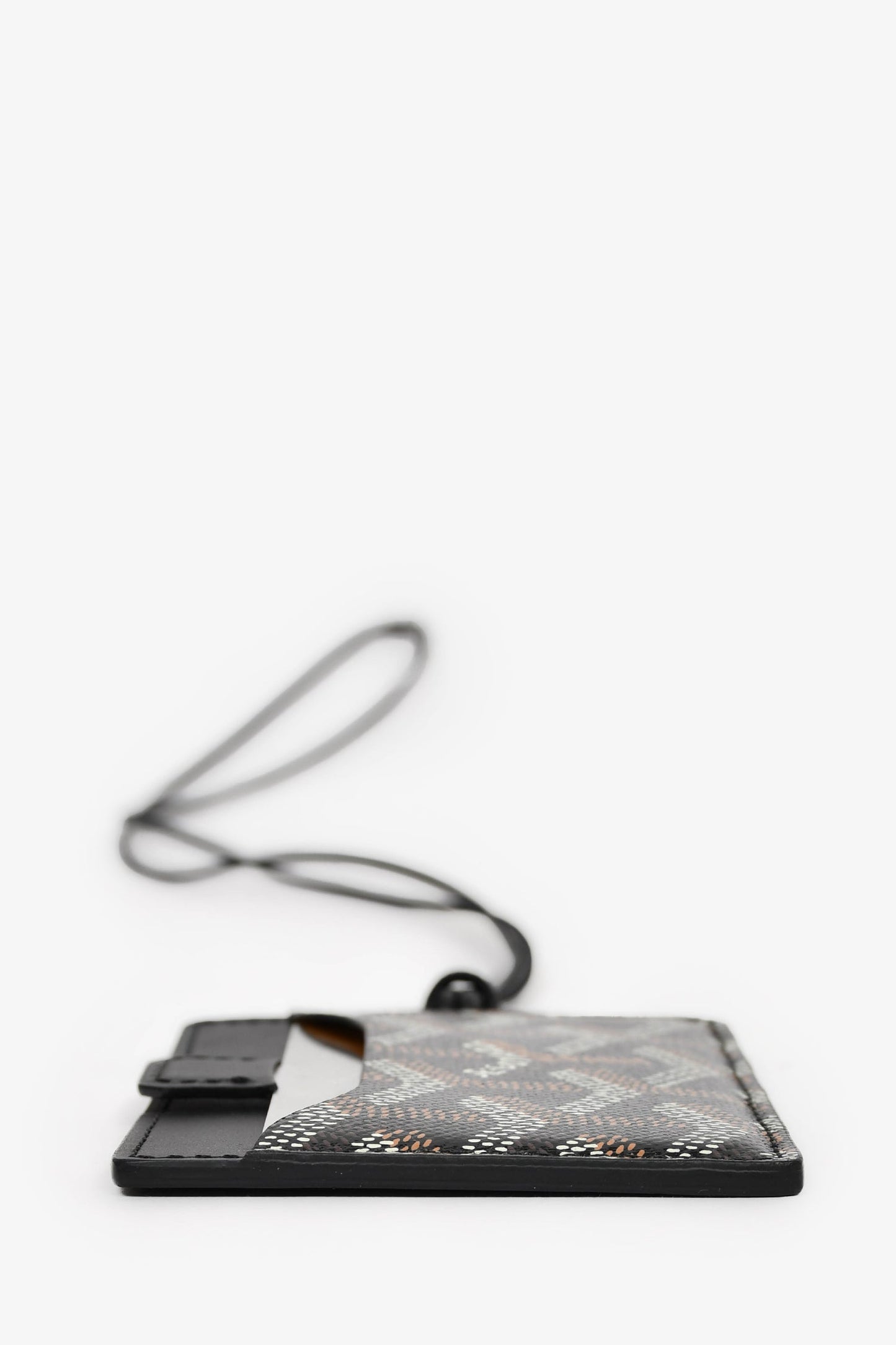 Goyard Black Goyardine Canvas Vénus Bag Mirror