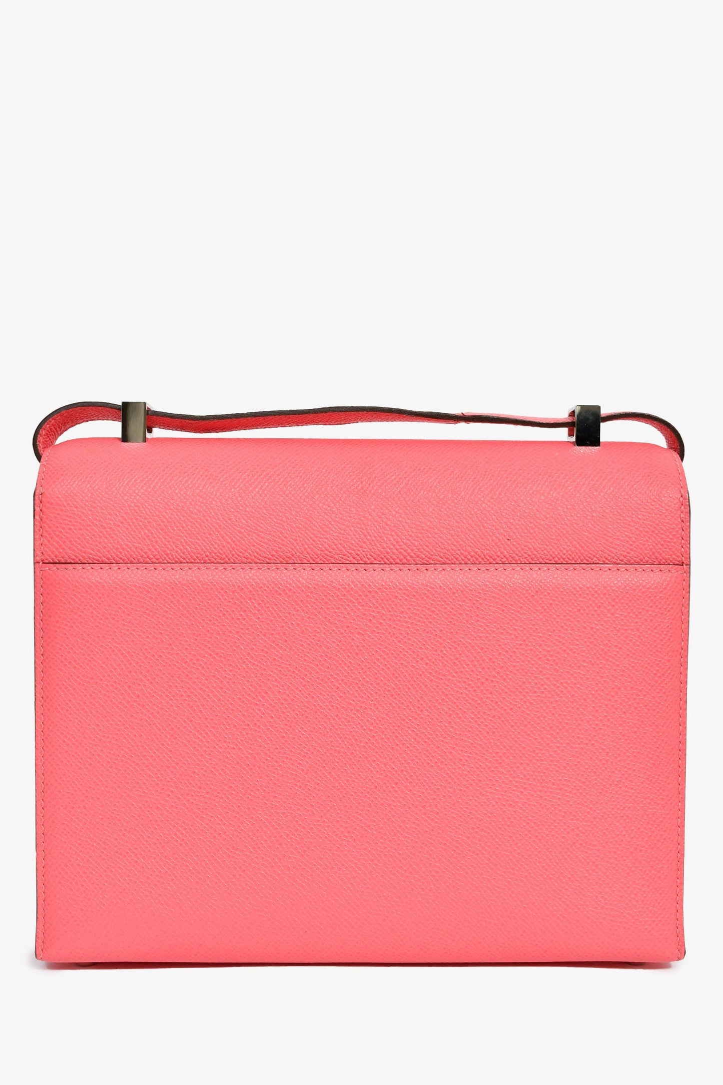 Hermès 2021 Rose Texas Epsom Verrou 23 Crossbody Bag