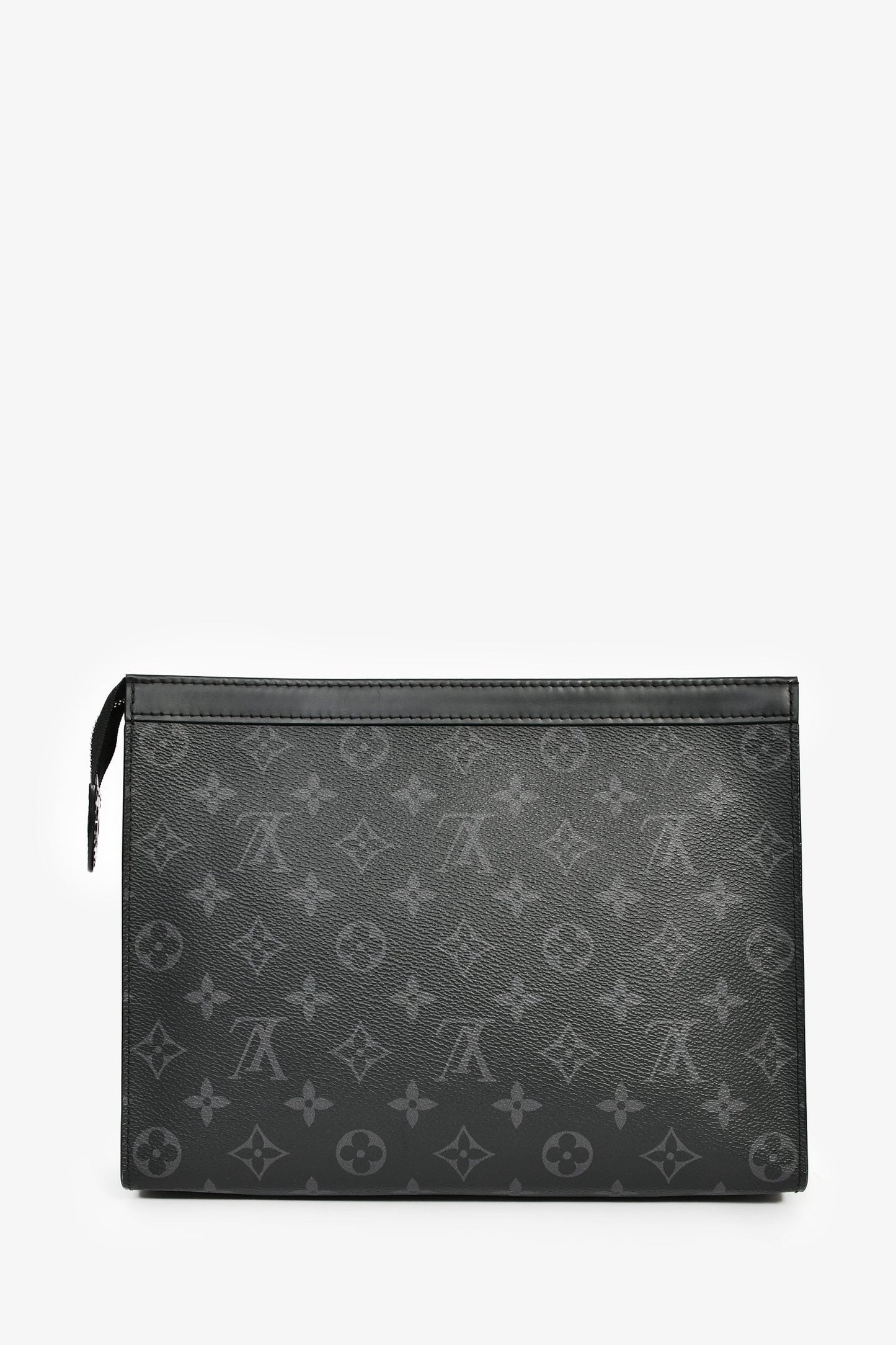 Louis Vuitton 2019 Monogram Eclipse Canvas Pochette Voyage MM