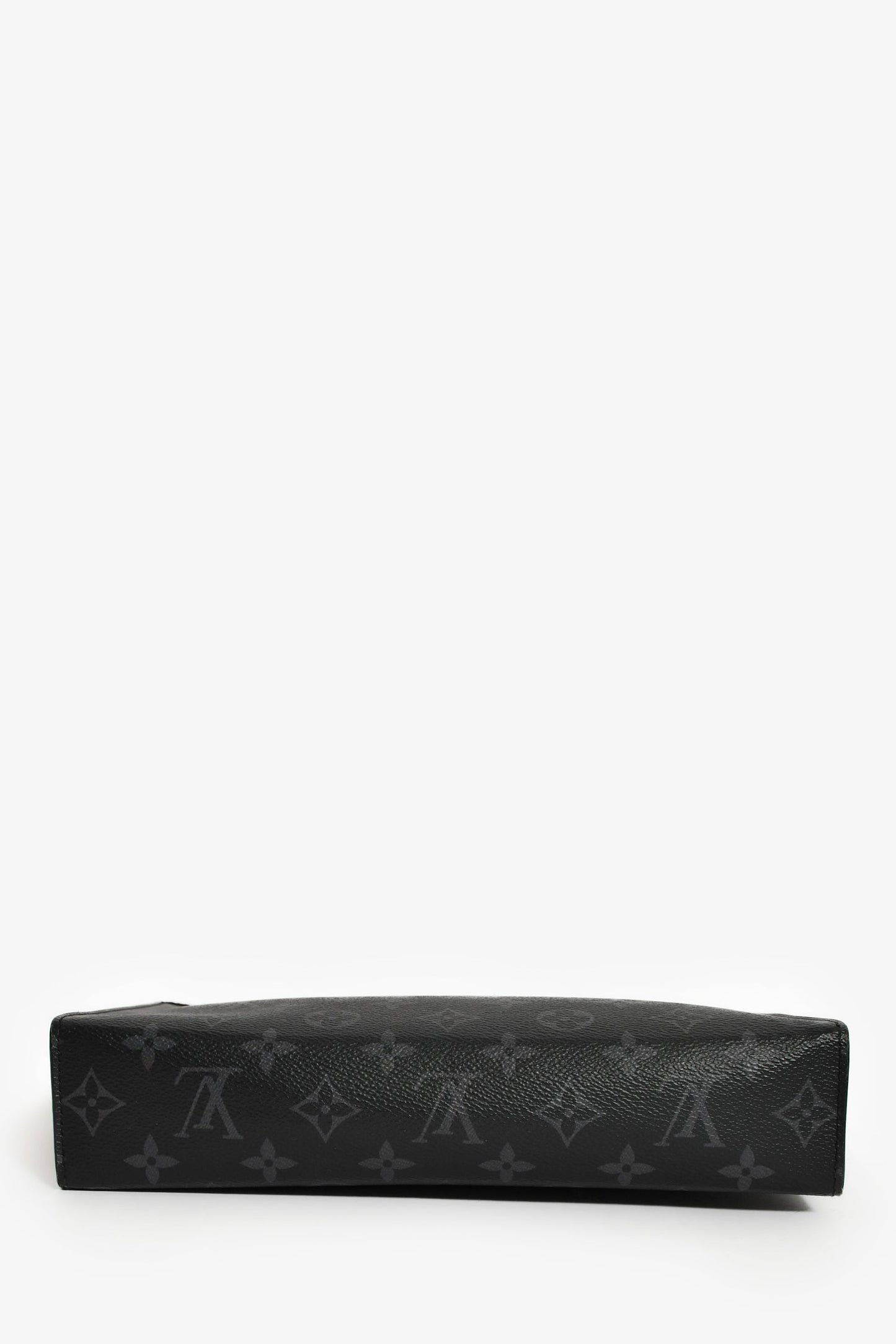 Louis Vuitton 2019 Monogram Eclipse Canvas Pochette Voyage MM