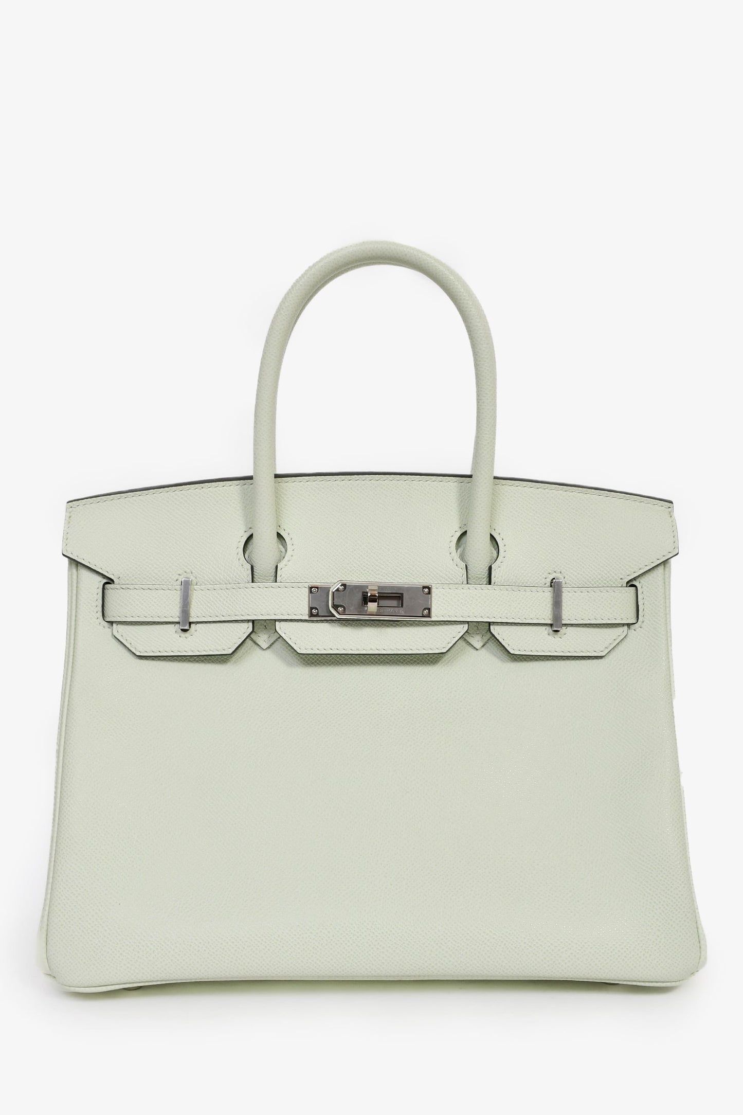 Hermes 2023 Vert Fizz Epsom Leather Birkin 30