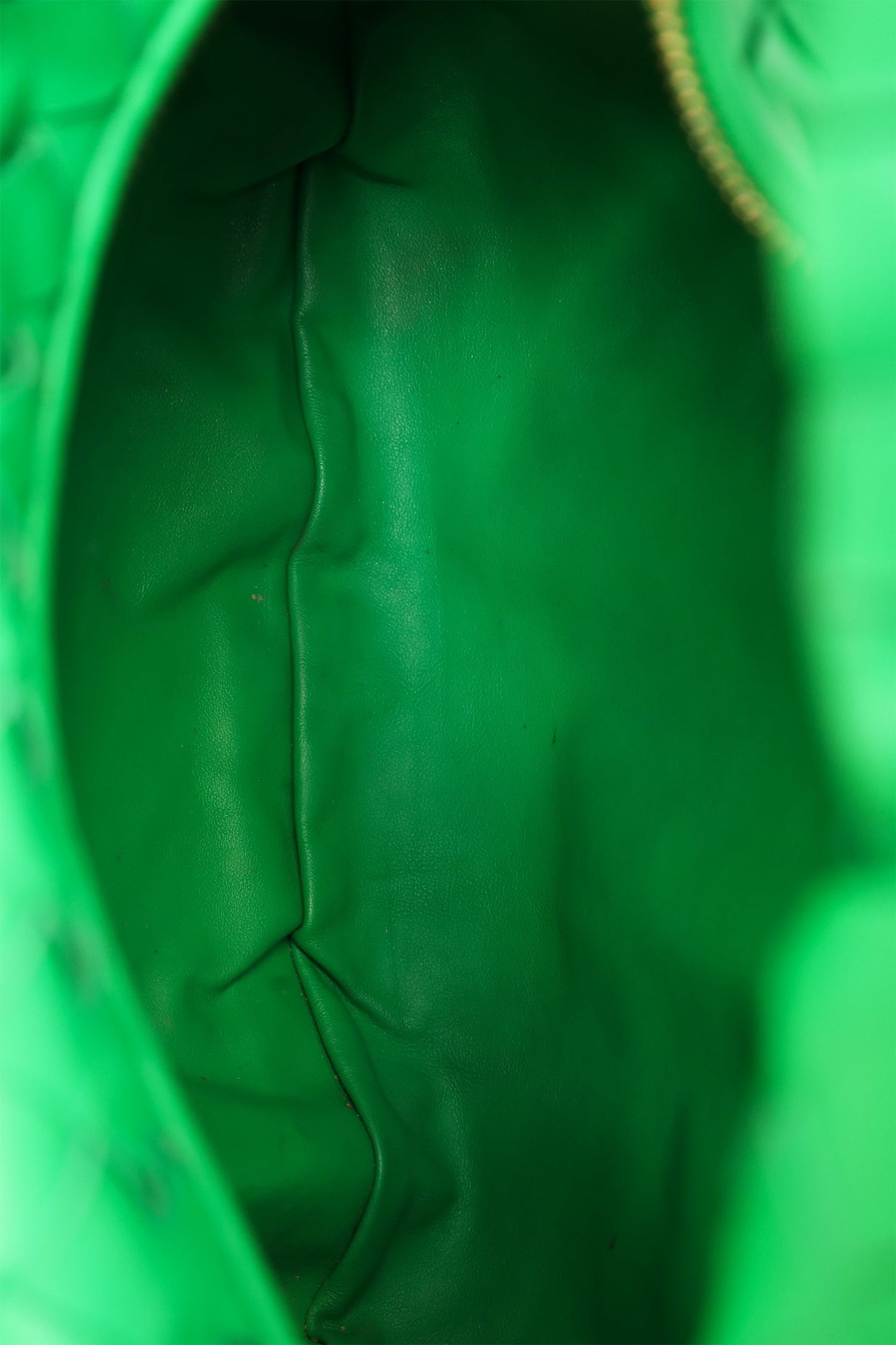 Bottega Veneta Green Intrecciato Teen Jodie Bag