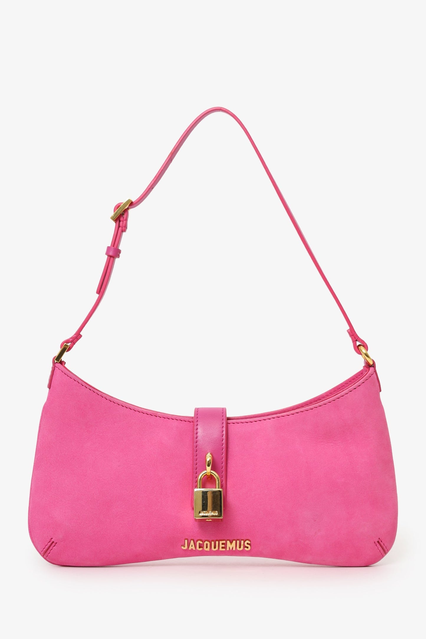 Jacquemus Pink Le Bisou Cadenas Bag