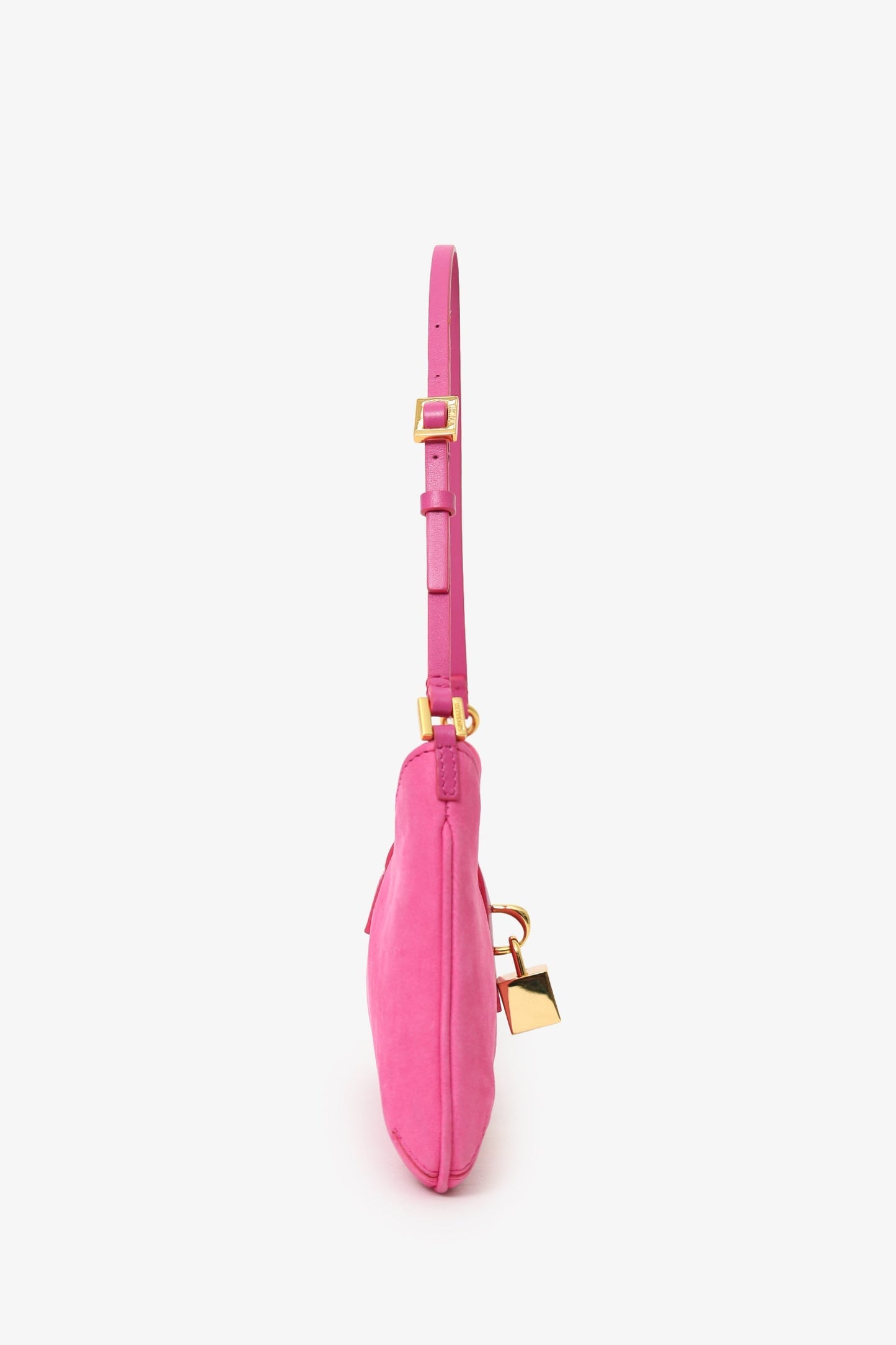 Jacquemus Pink Le Bisou Cadenas Bag