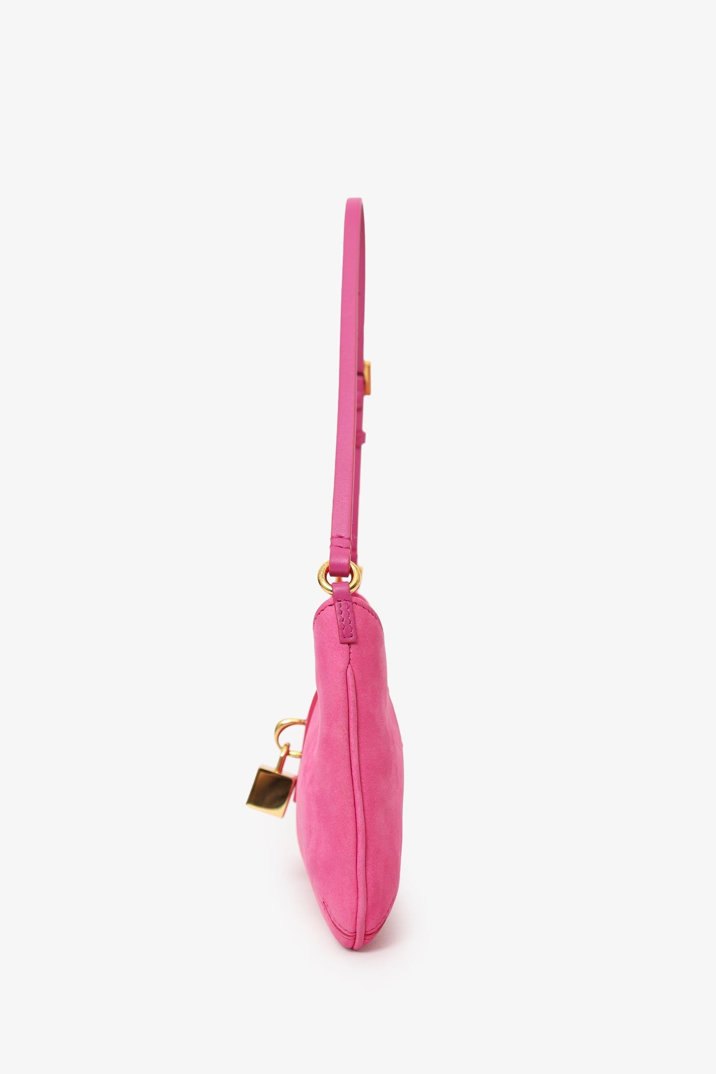 Jacquemus Pink Le Bisou Cadenas Bag