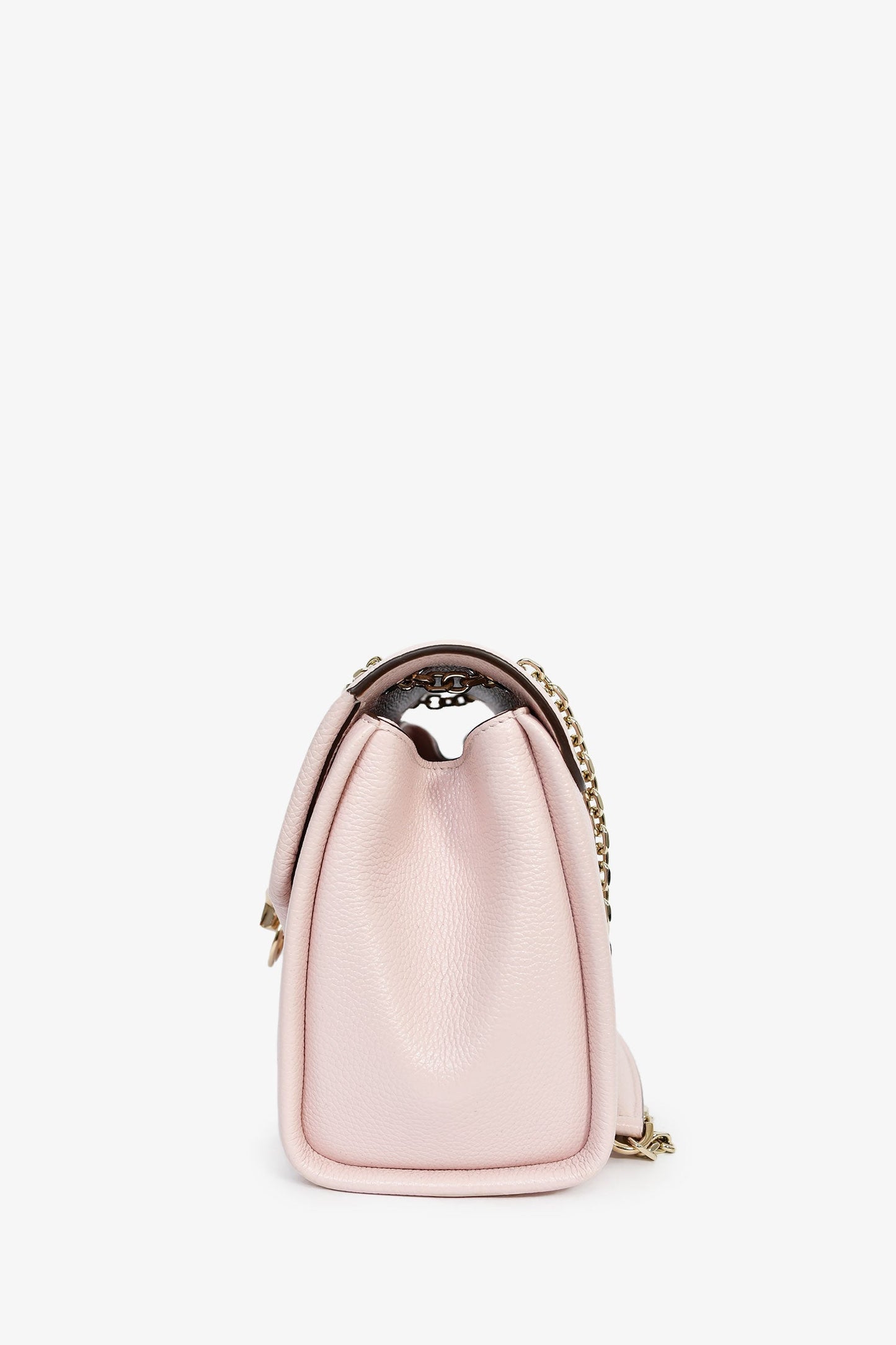Cartier Pink Leather Small Panthere Graphique Shoulder Bag
